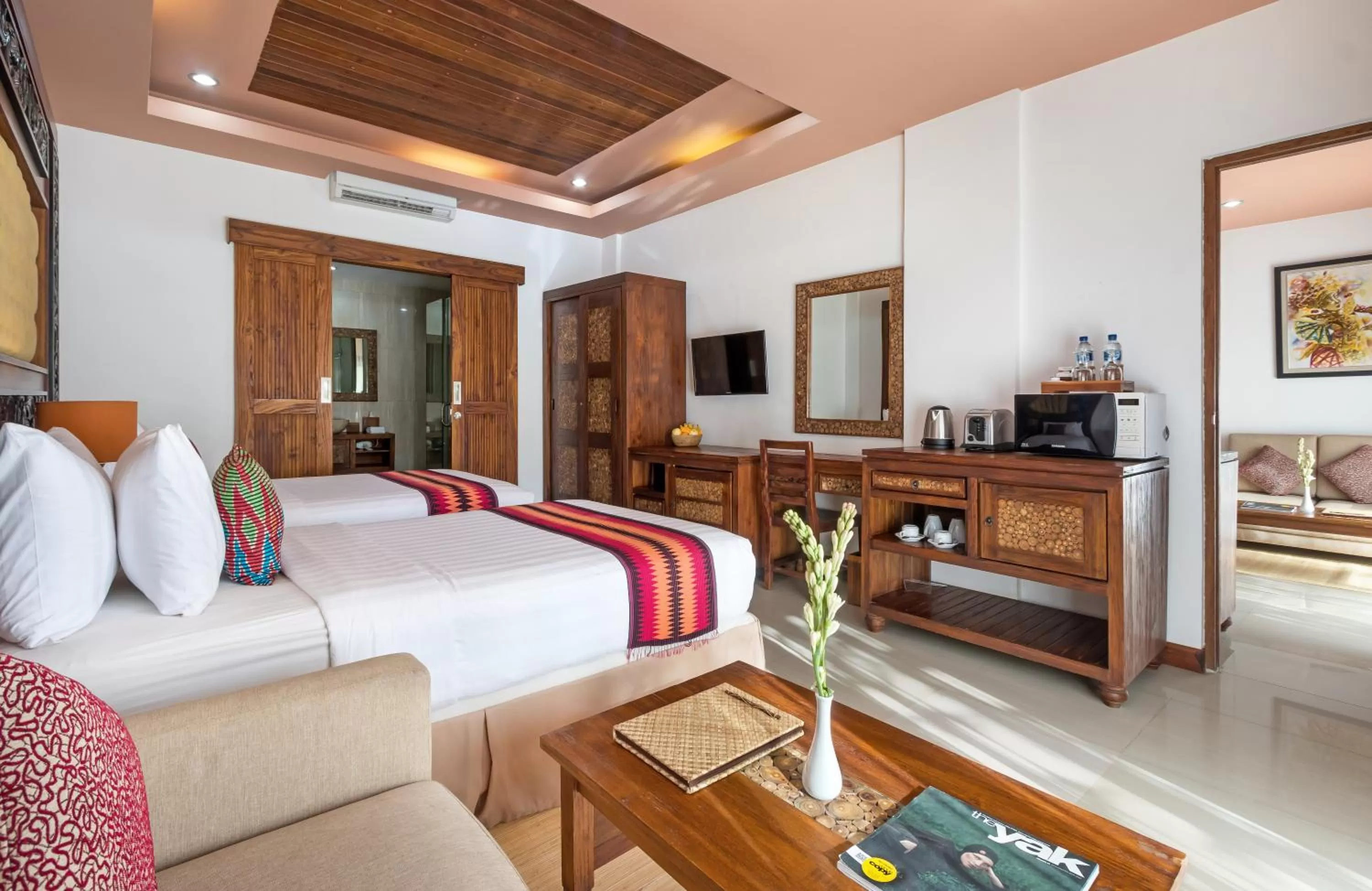 Bed in Mayura Ubud Retreat