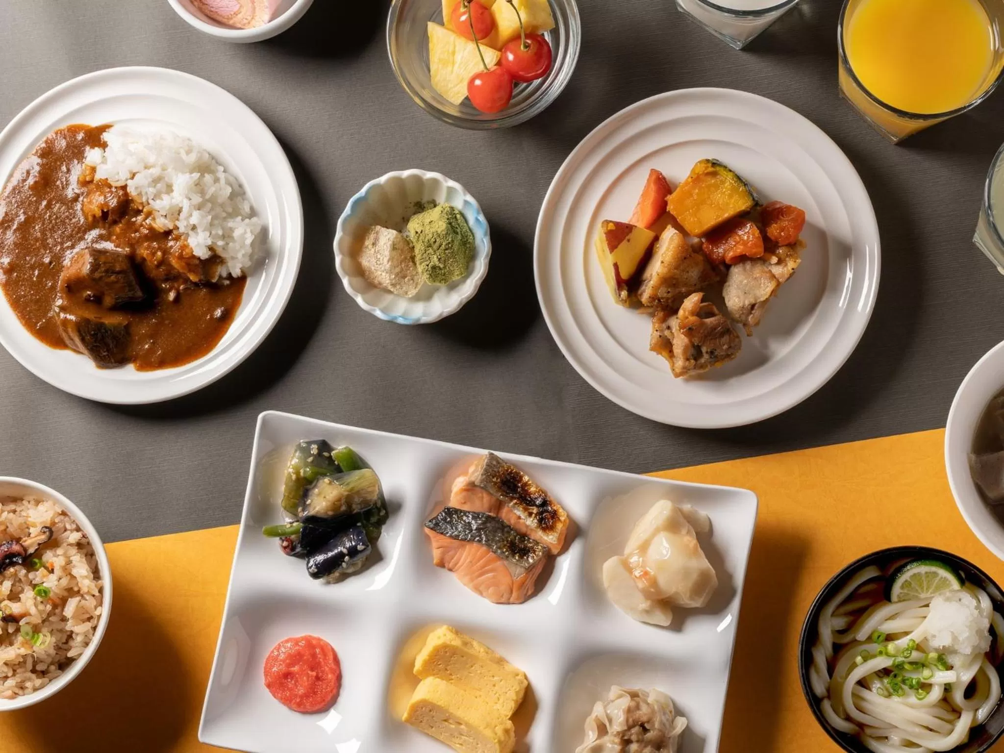 Breakfast in Hotel Vista Matsuyama