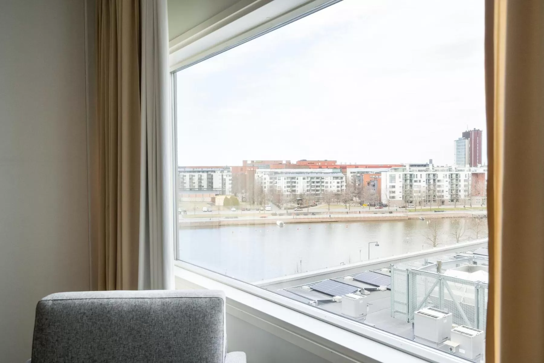 Sea view in Hiisi Hotel Helsinki Jätkäsaari