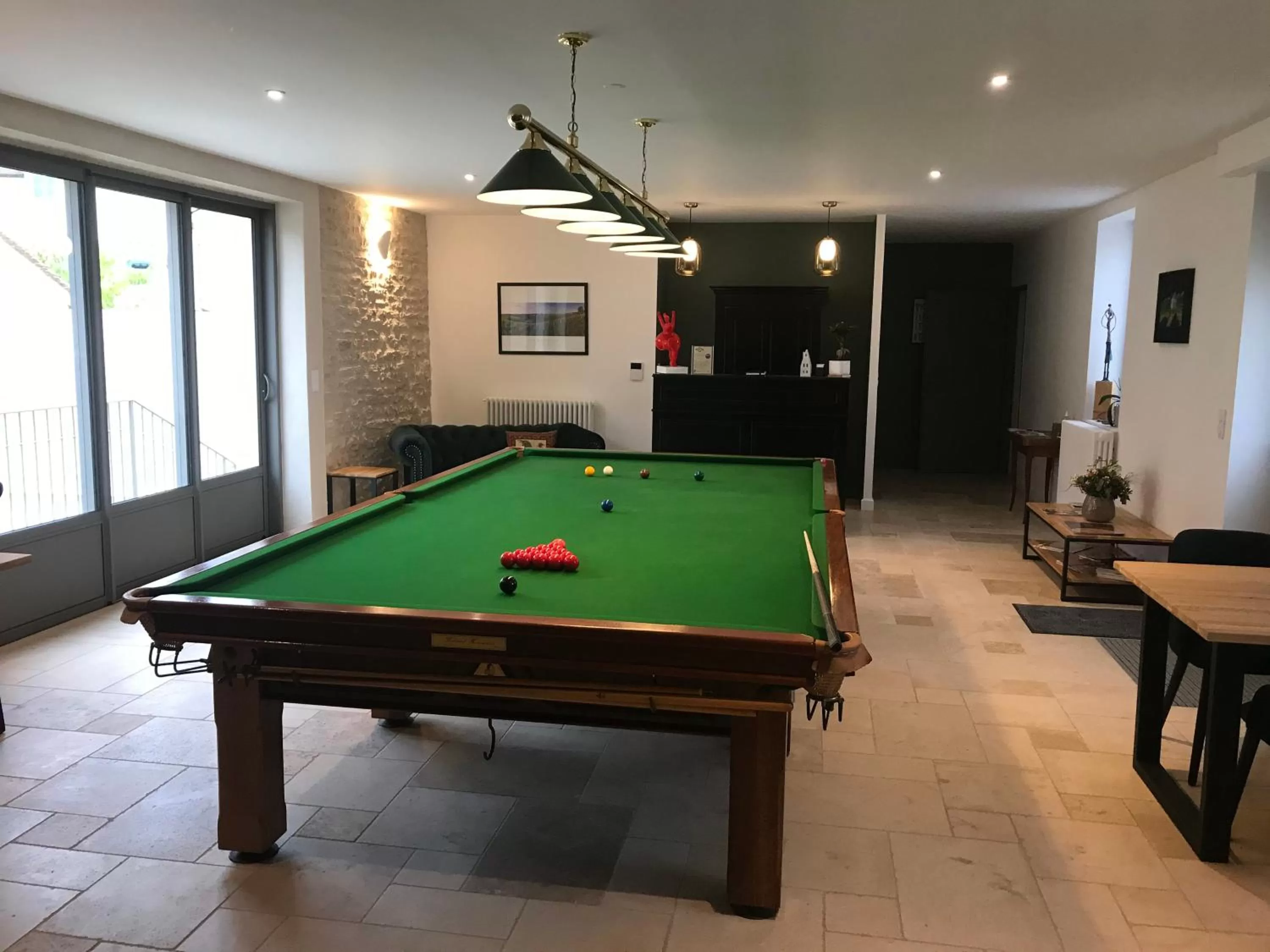 Billiard in Le Charles V