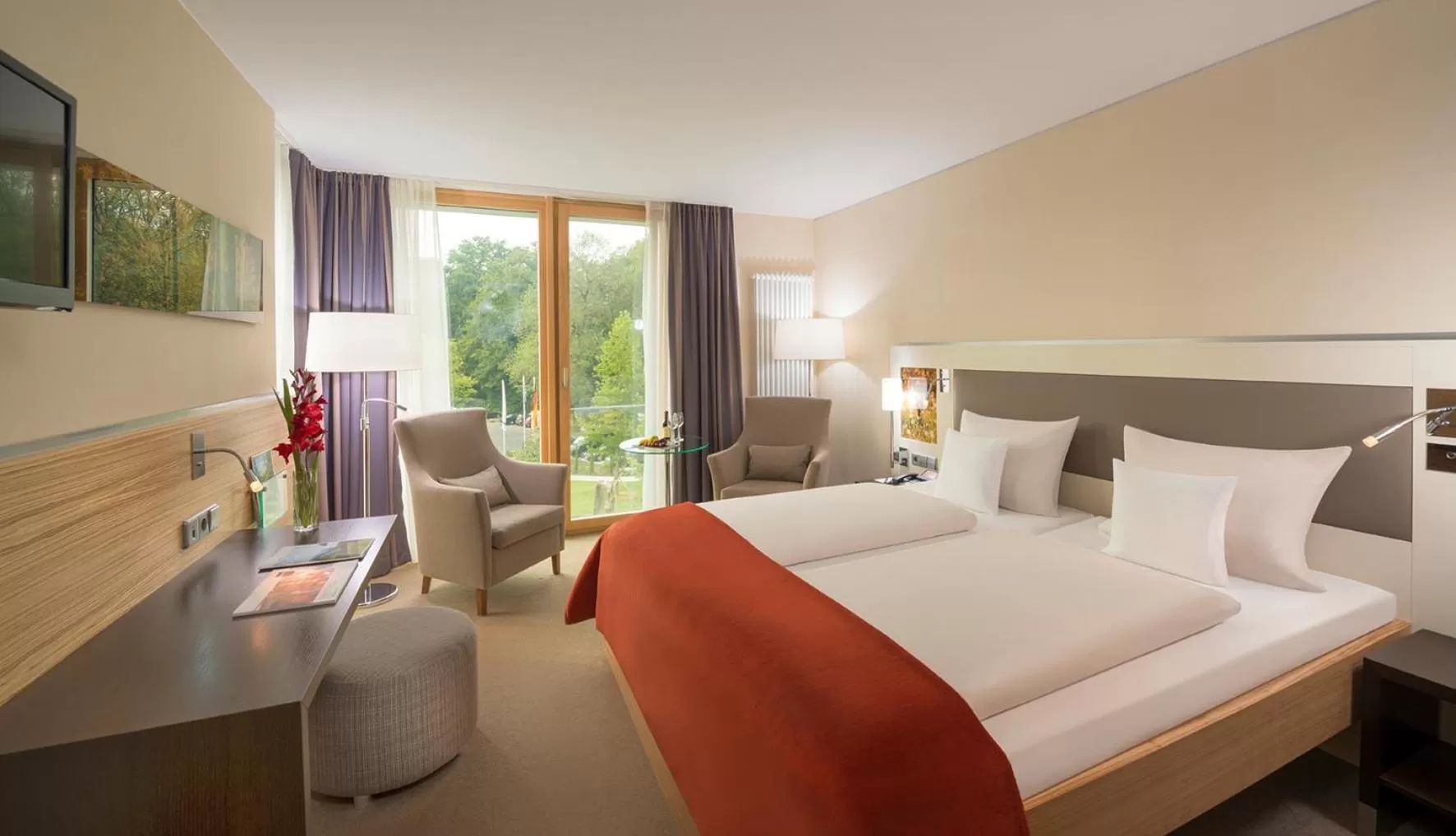 Double Room with Terrace - single occupancy in Dorint Thermenhotel Freiburg