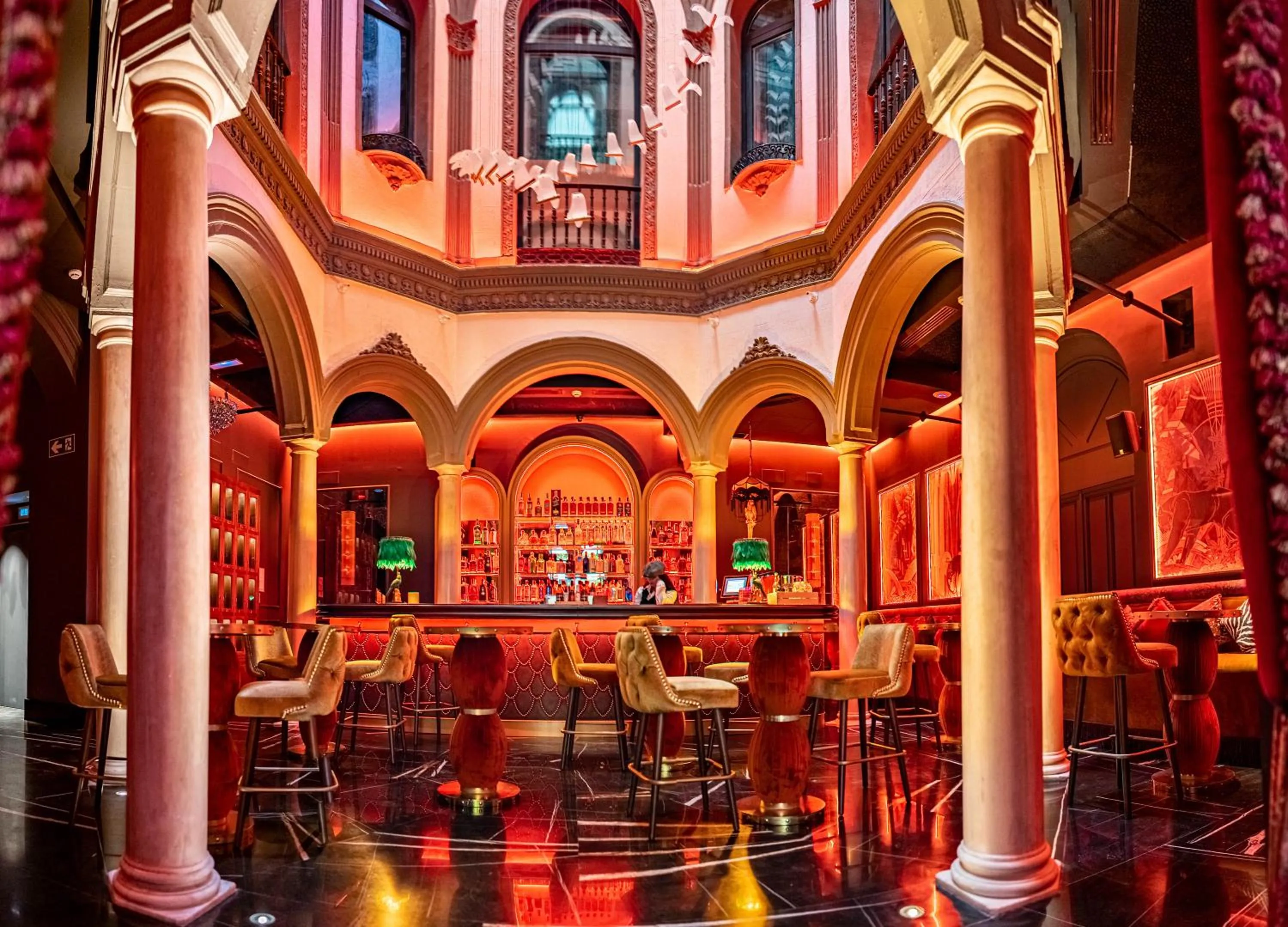 Property building in Hotel Lobby