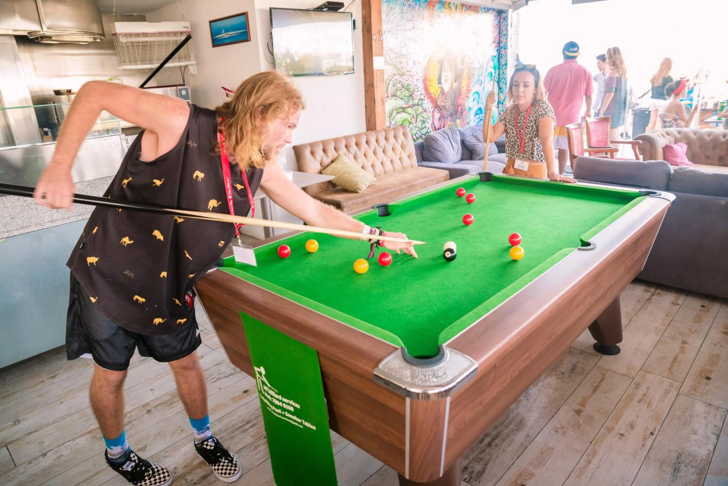 People in Marco Polo Party Hostel