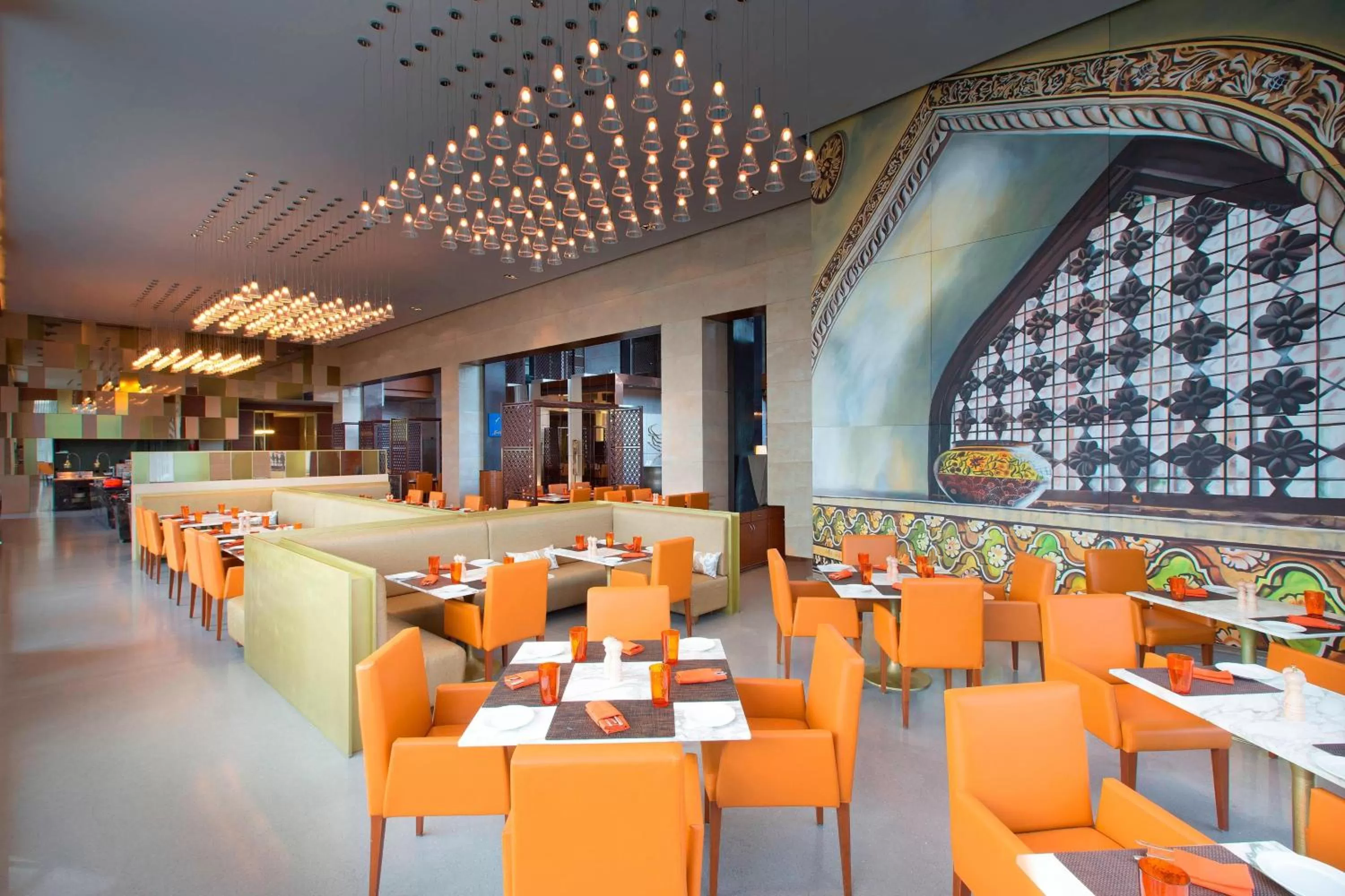 Restaurant/places to eat in Sheraton Hyderabad Hotel