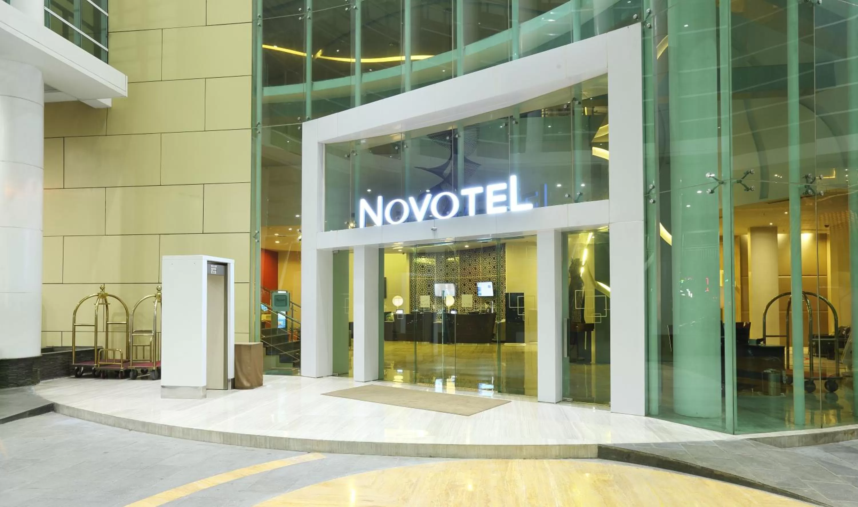 Facade/entrance in Novotel Jakarta Gajah Mada