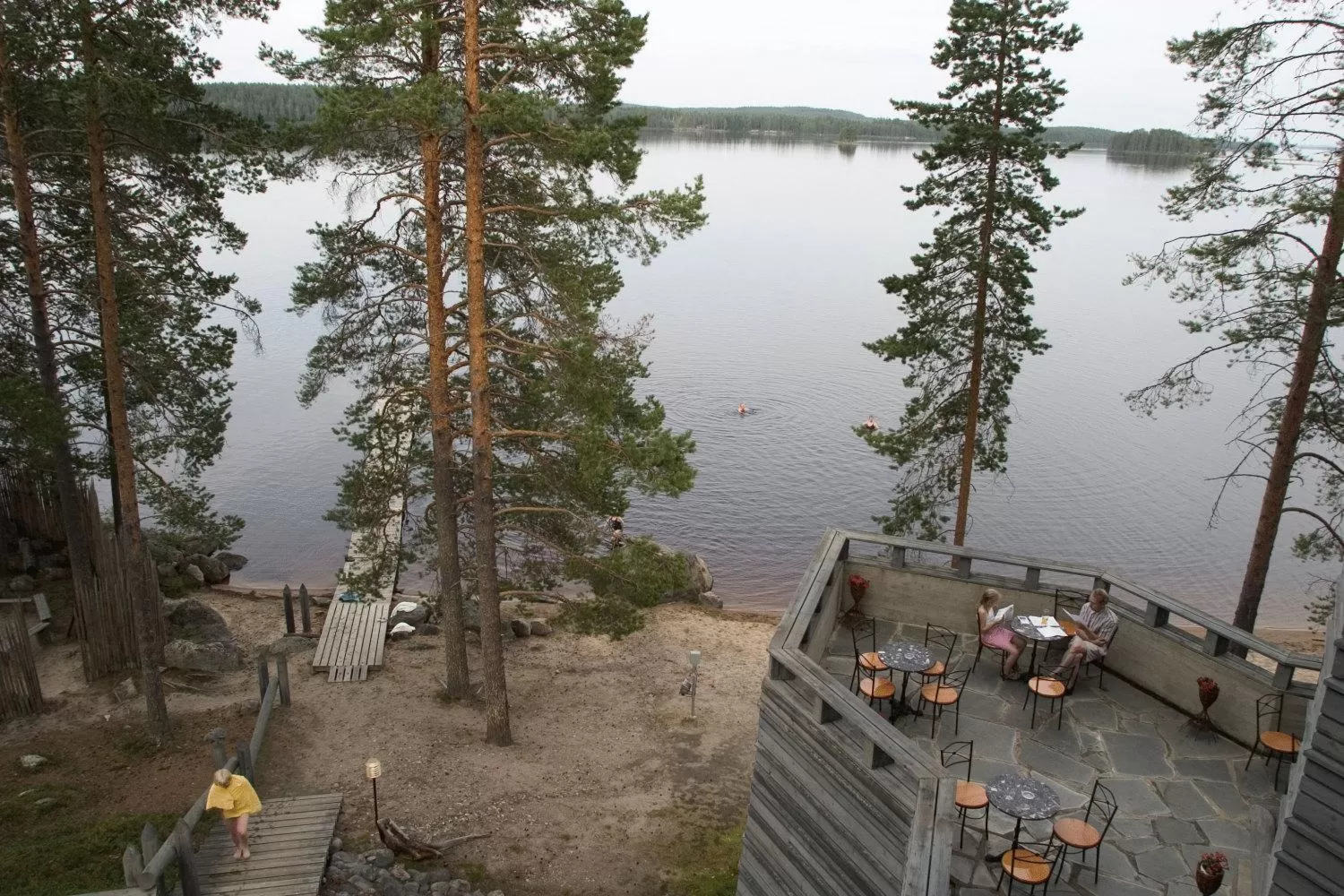Balcony/Terrace in Hotel Kalevala
