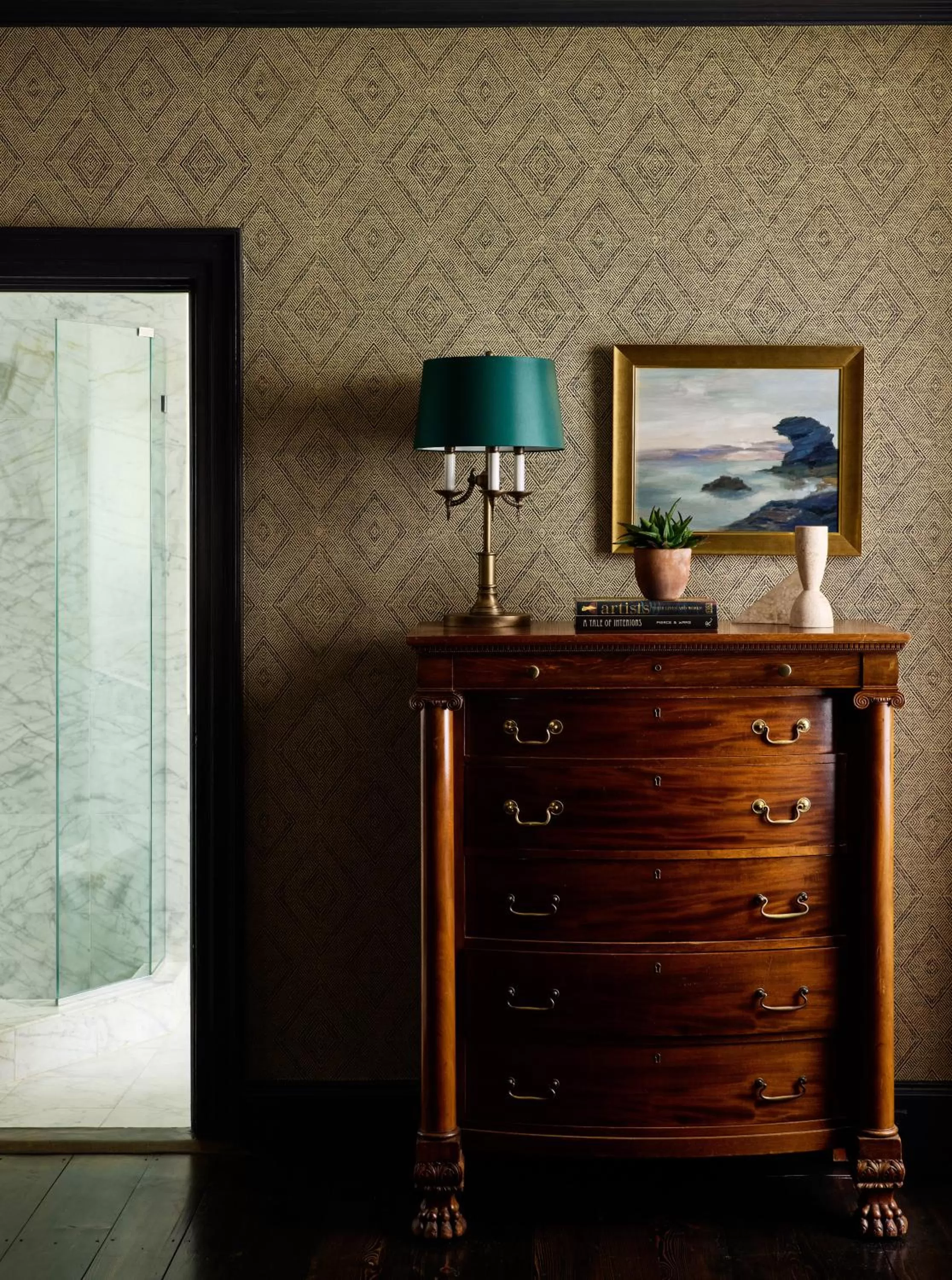 Decorative detail in Kennebunkport Captains Collection