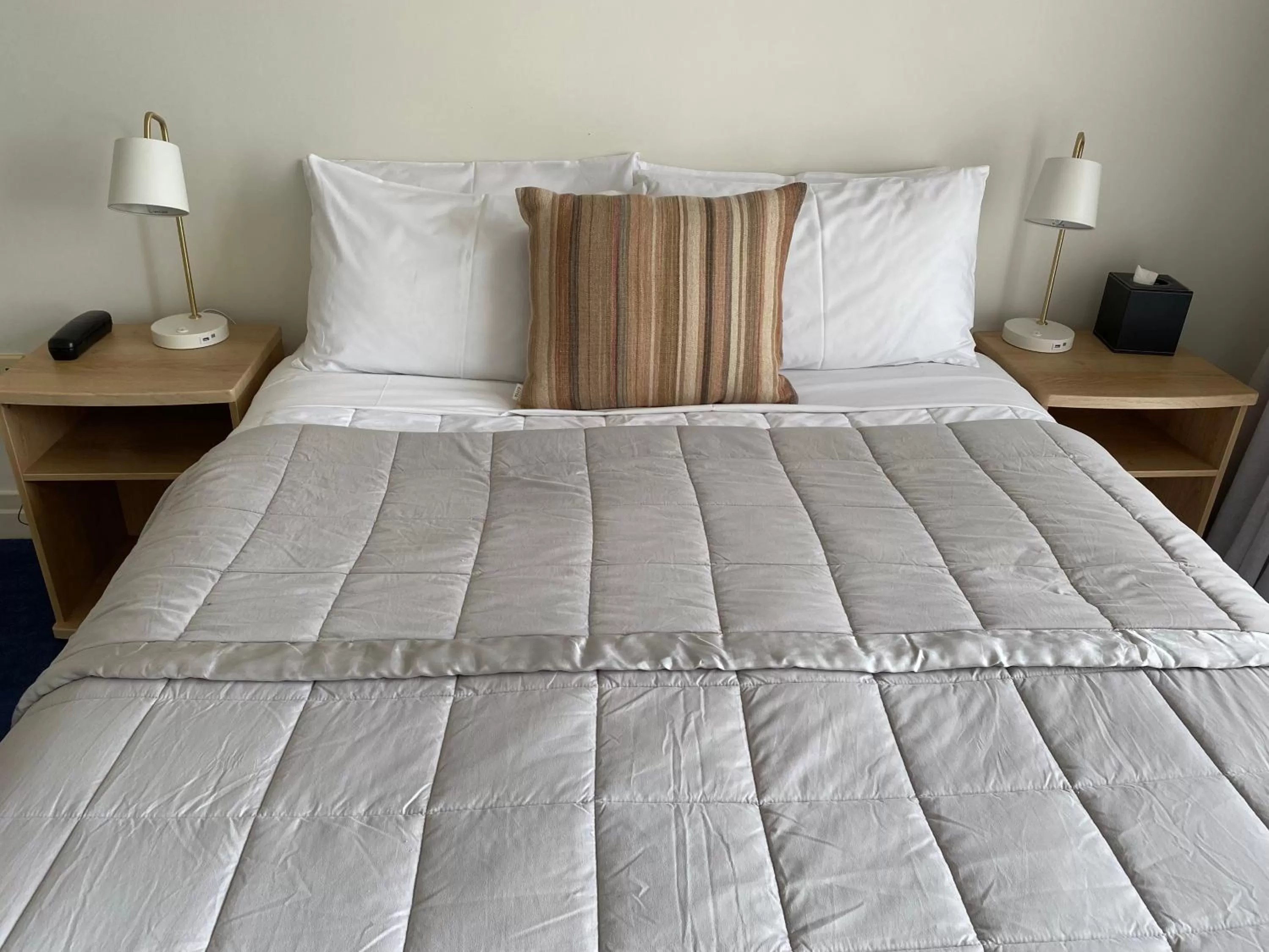 Bed in Motel On York