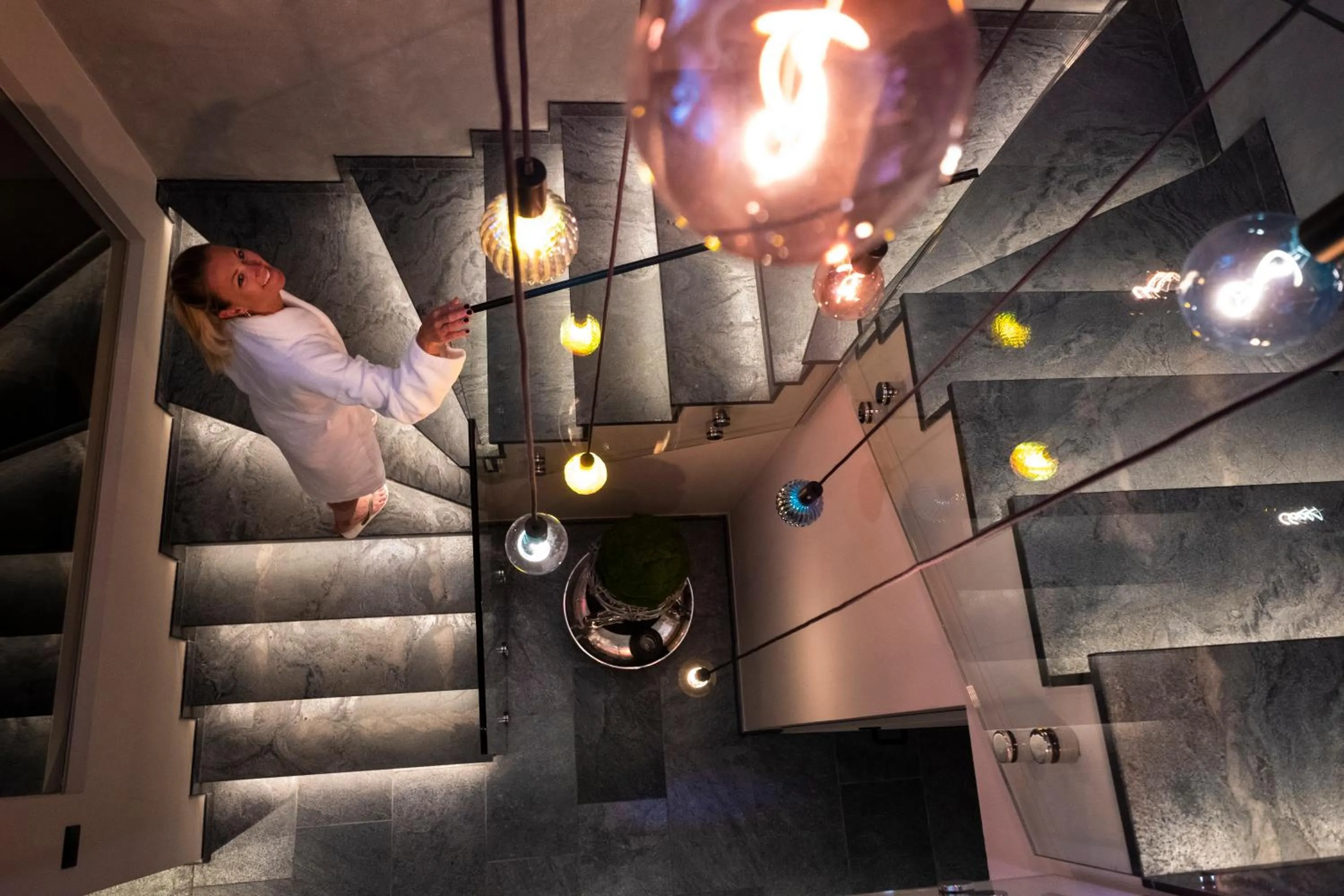 Lobby or reception in Ciampedie Luxury Alpine Spa Hotel