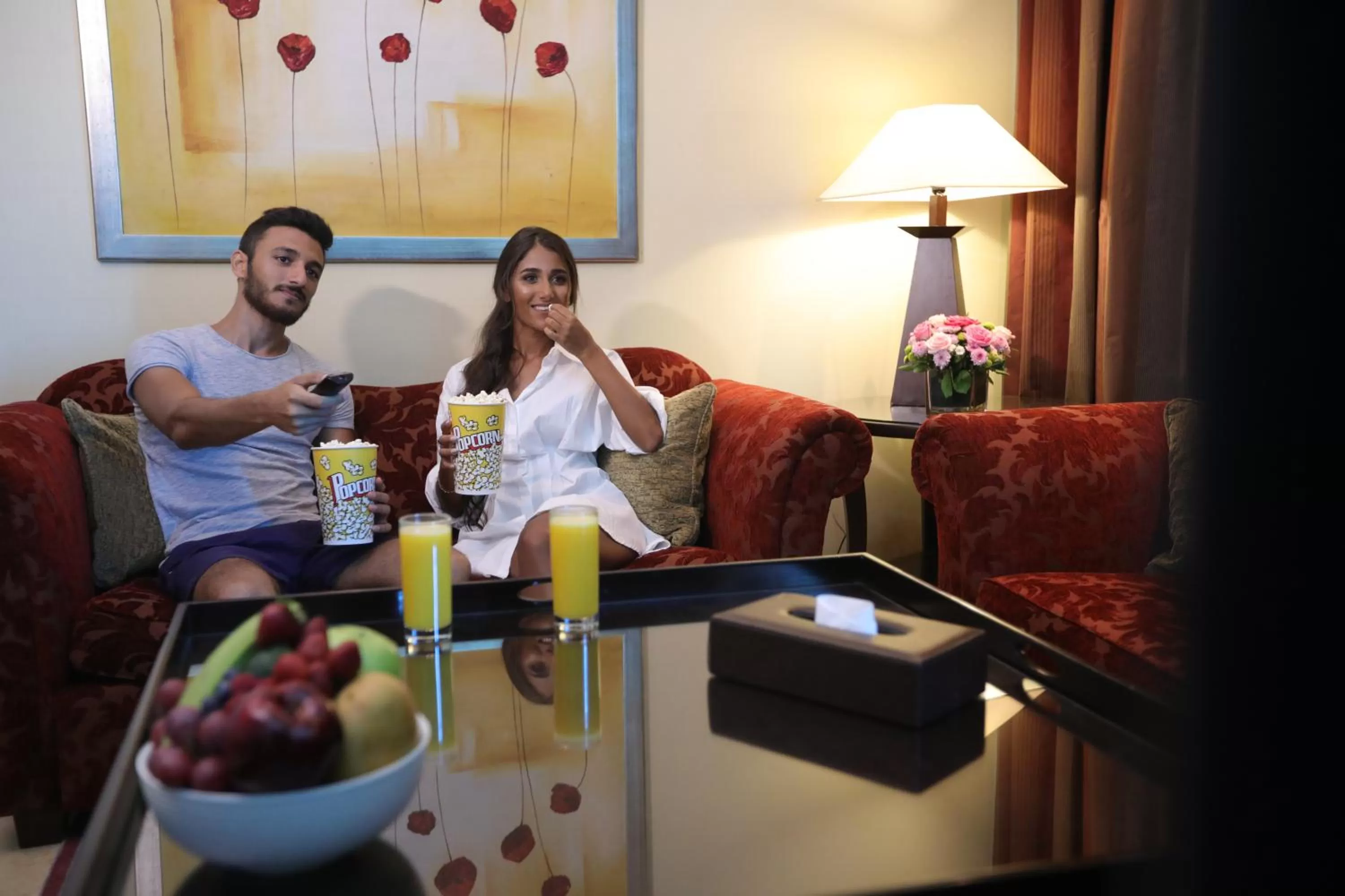 Living room in Raouche Arjaan by Rotana