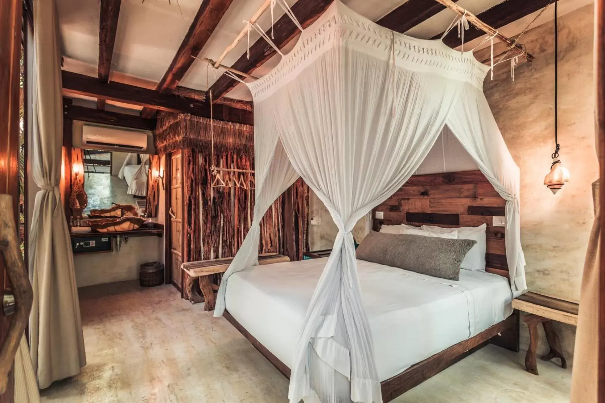 Double Room with Patio in Hidden Treehouse Tulum Eco-Hotel Double Room with Patio in Hidden Treehouse Tulum Eco-Hotel