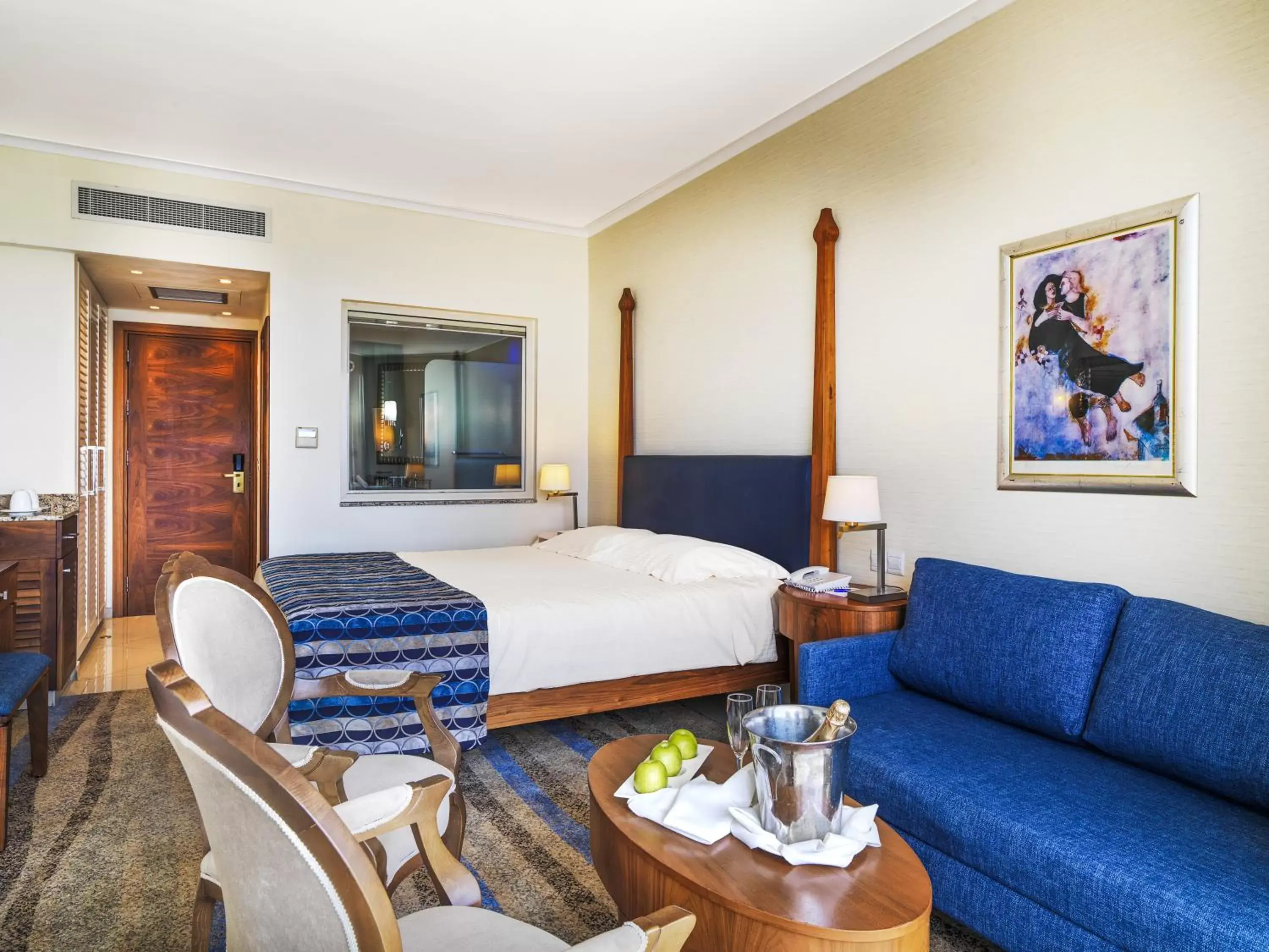 Superior Double Room with Sea View in Alexander The Great Beach Hotel Superior Double Room with Sea View in Alexander The Great Beach Hotel