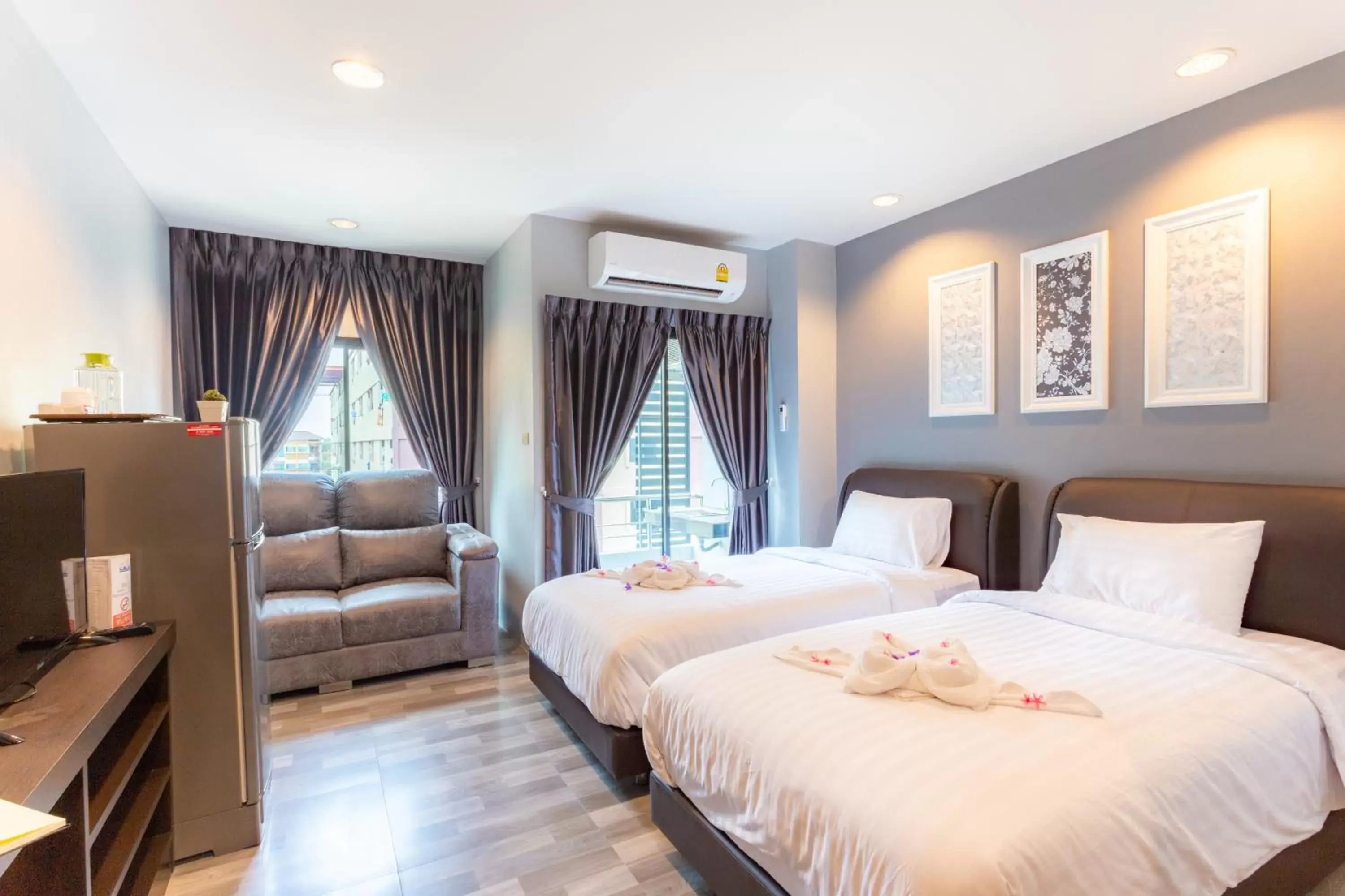 Deluxe Twin Room in Grand Inter Hotel Deluxe Twin Room in Grand Inter Hotel