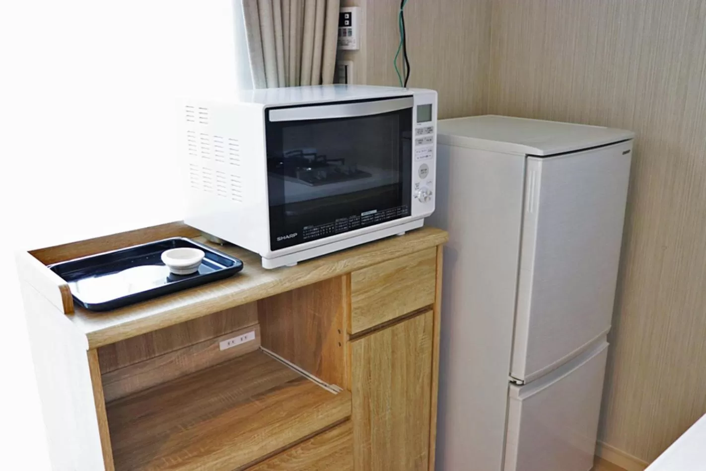 Kitchen or kitchenette in Ostay Vermillion Namba