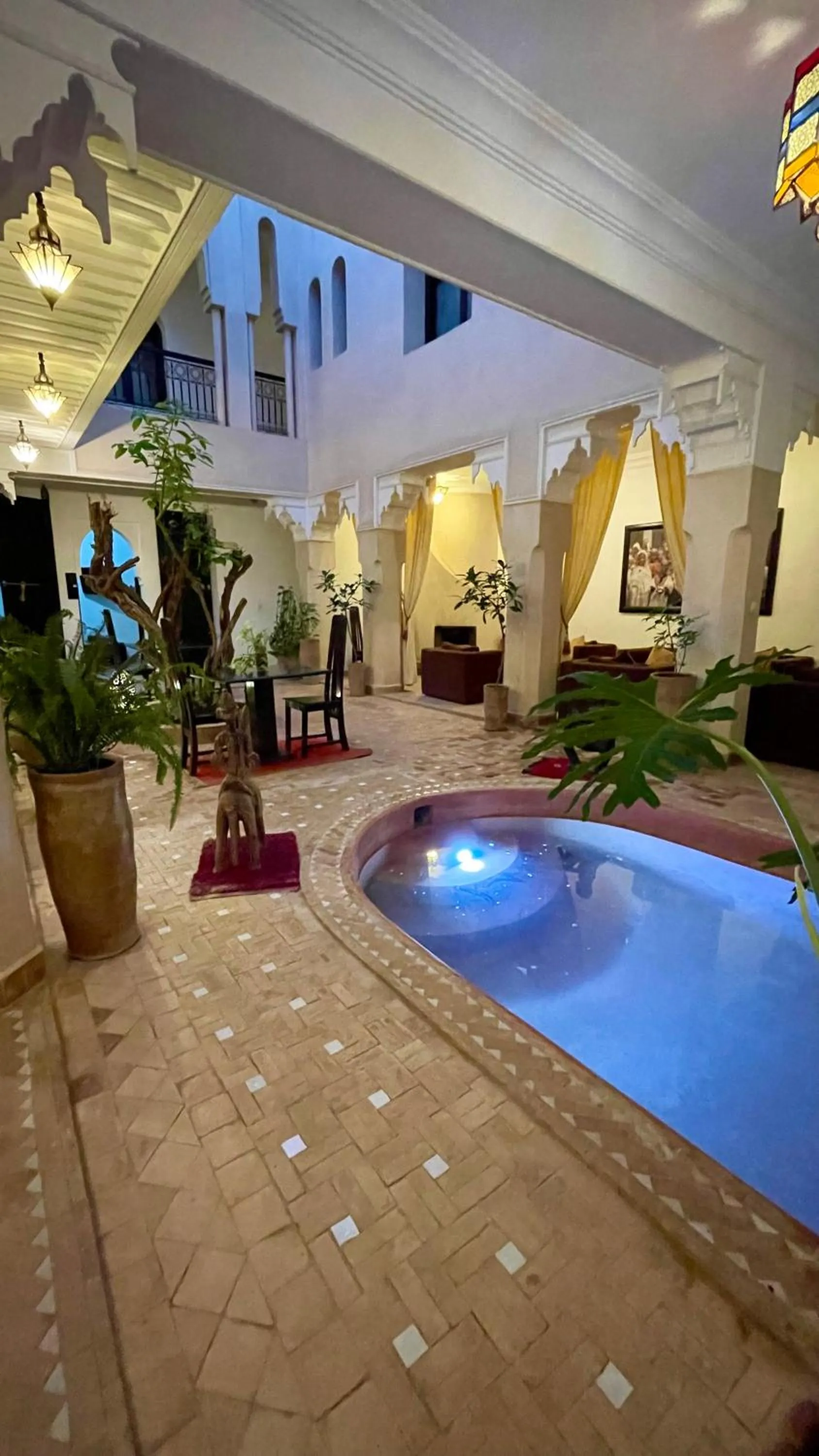 Swimming pool in Riad Dar Foundouk and Spa