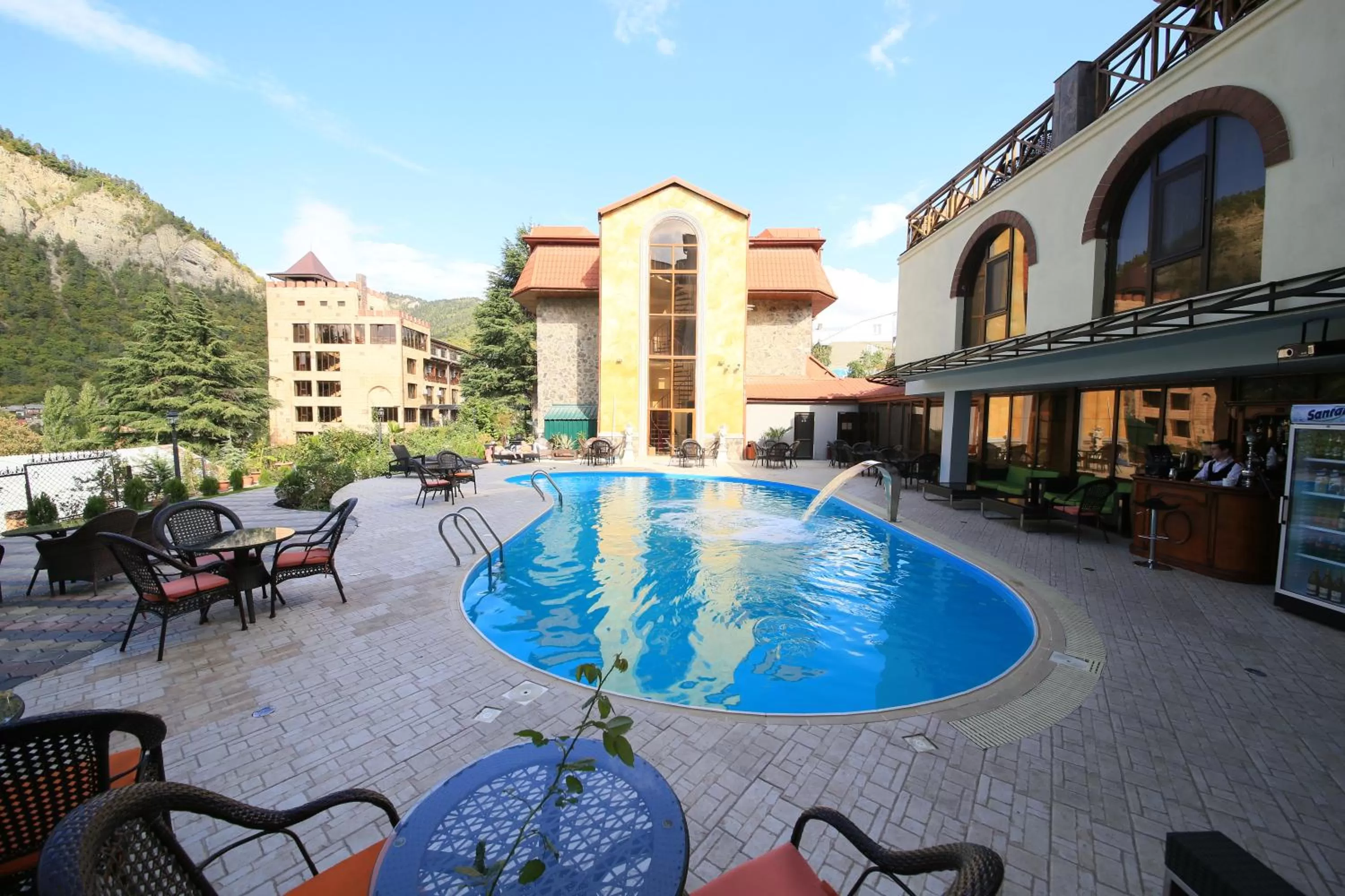 Swimming pool in Borjomi Palace Health & Spa Center