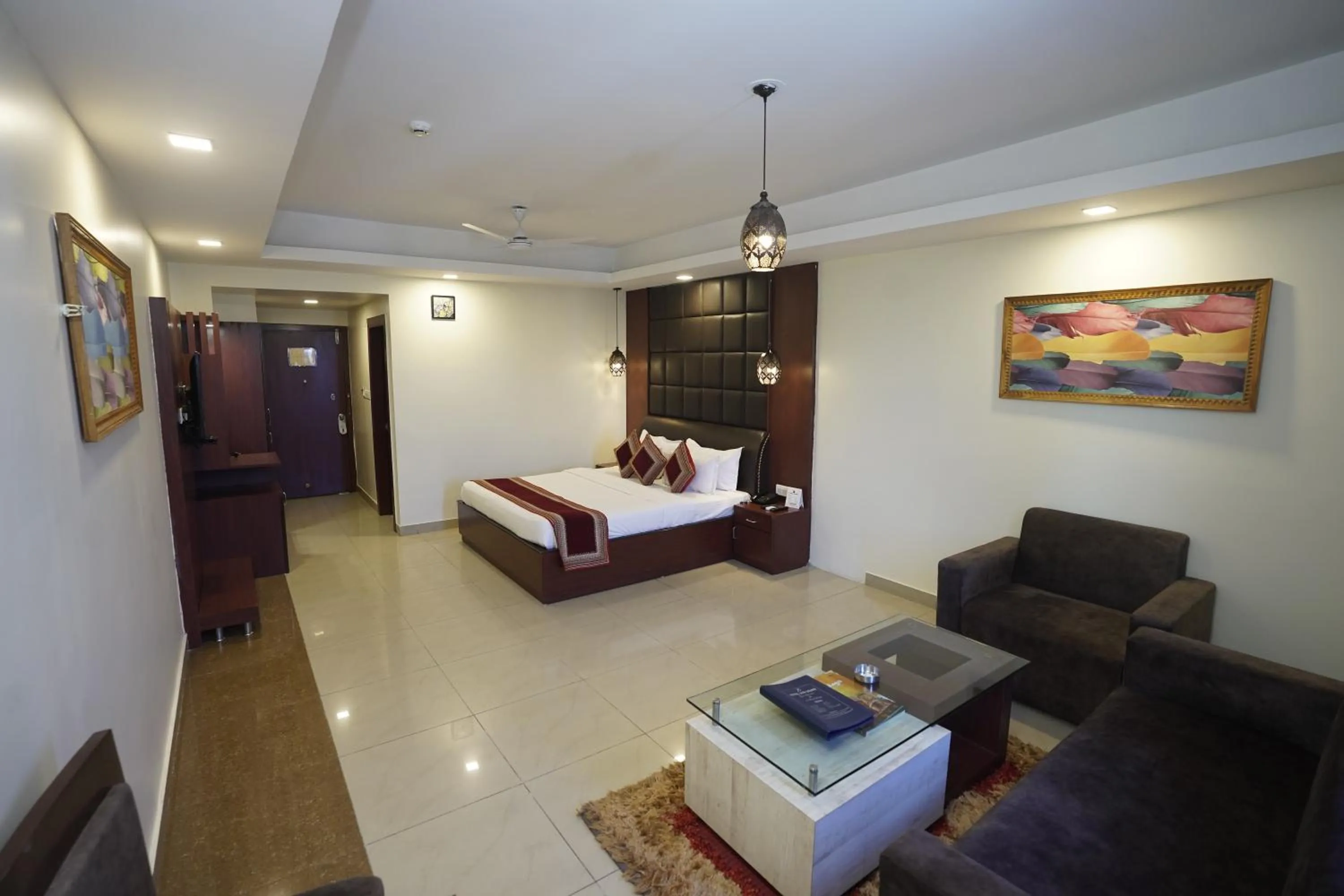 Bed in HOTEL AVN GRAND