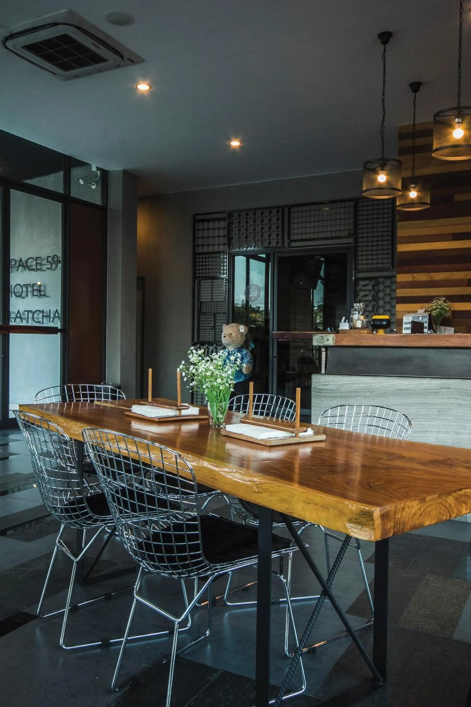 On site in Space59 Hotel