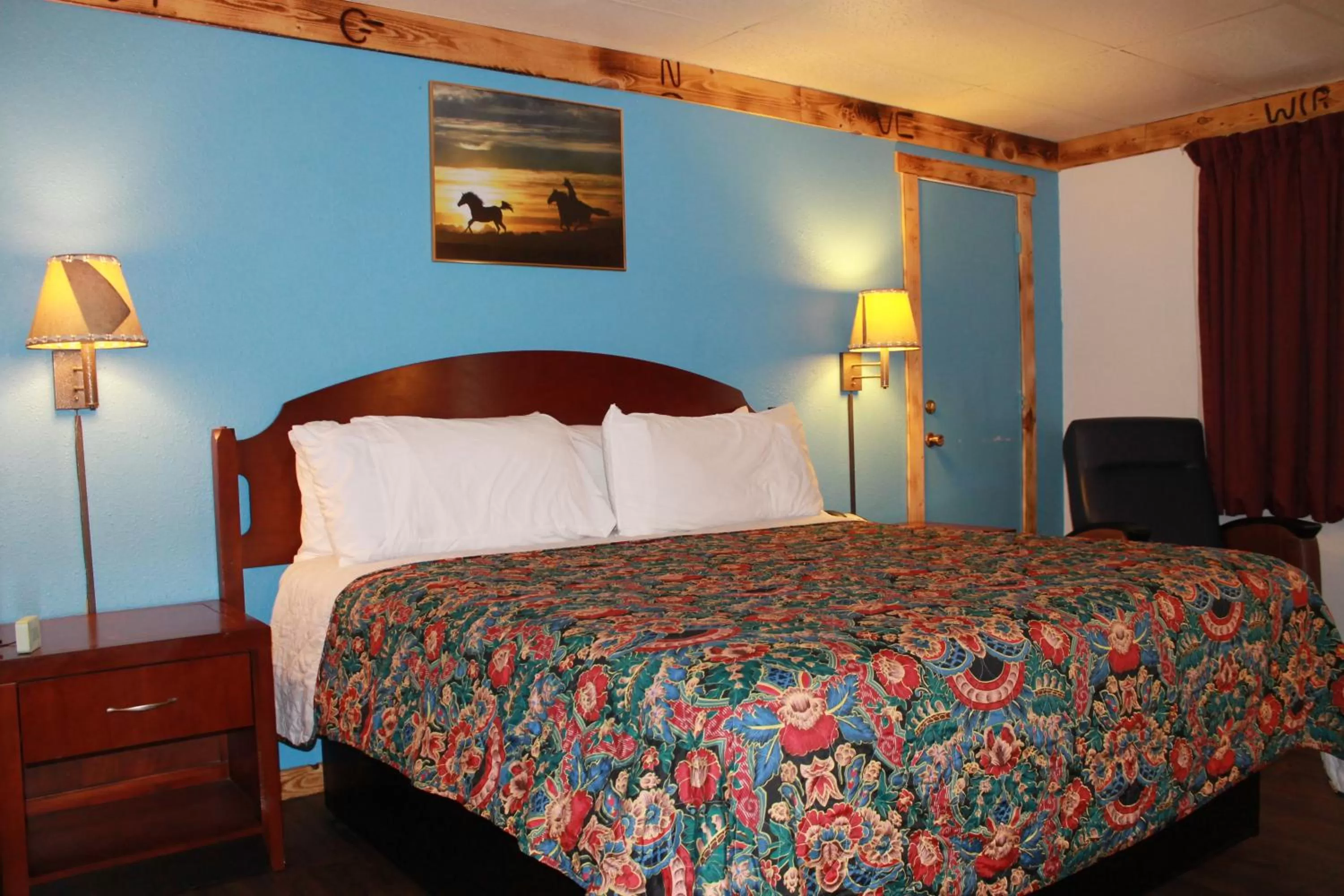 Bed in Wyatt Earp Hotel