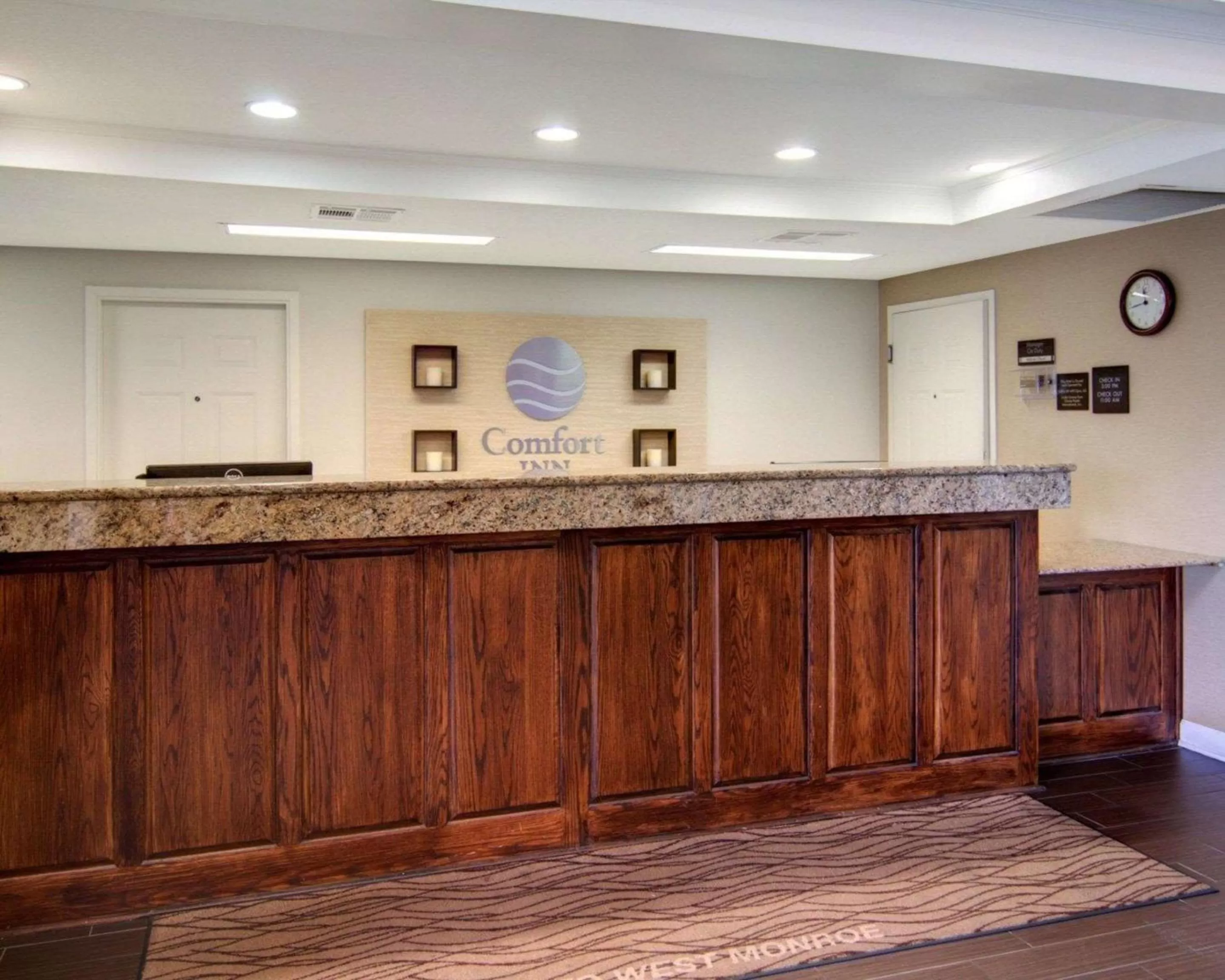 Lobby or reception in Comfort Inn West Monroe near Sports & Events Center