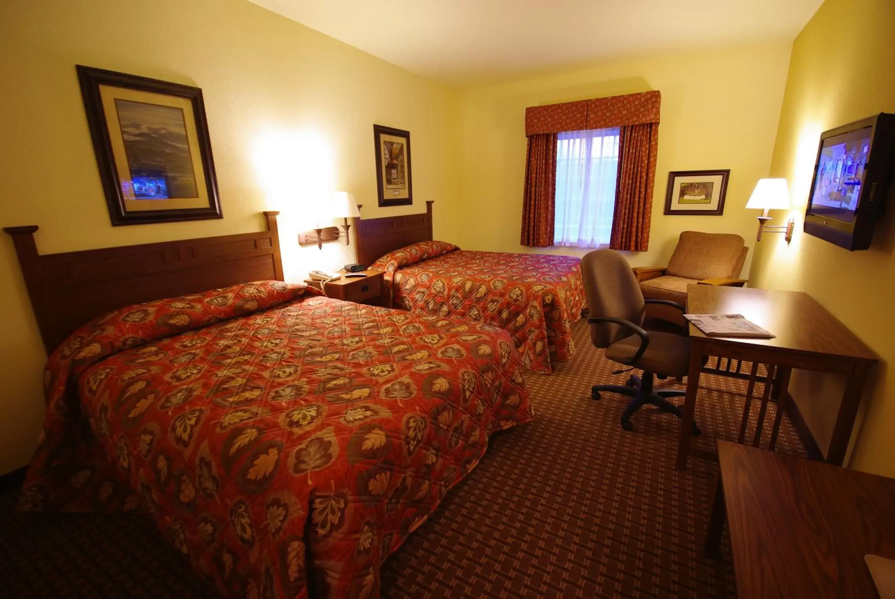 Deluxe Queen Room with Two Queen Beds in Mountain Inn & Suites Airport - Hendersonville Deluxe Queen Room with Two Queen Beds in Mountain Inn & Suites Airport - Hendersonville