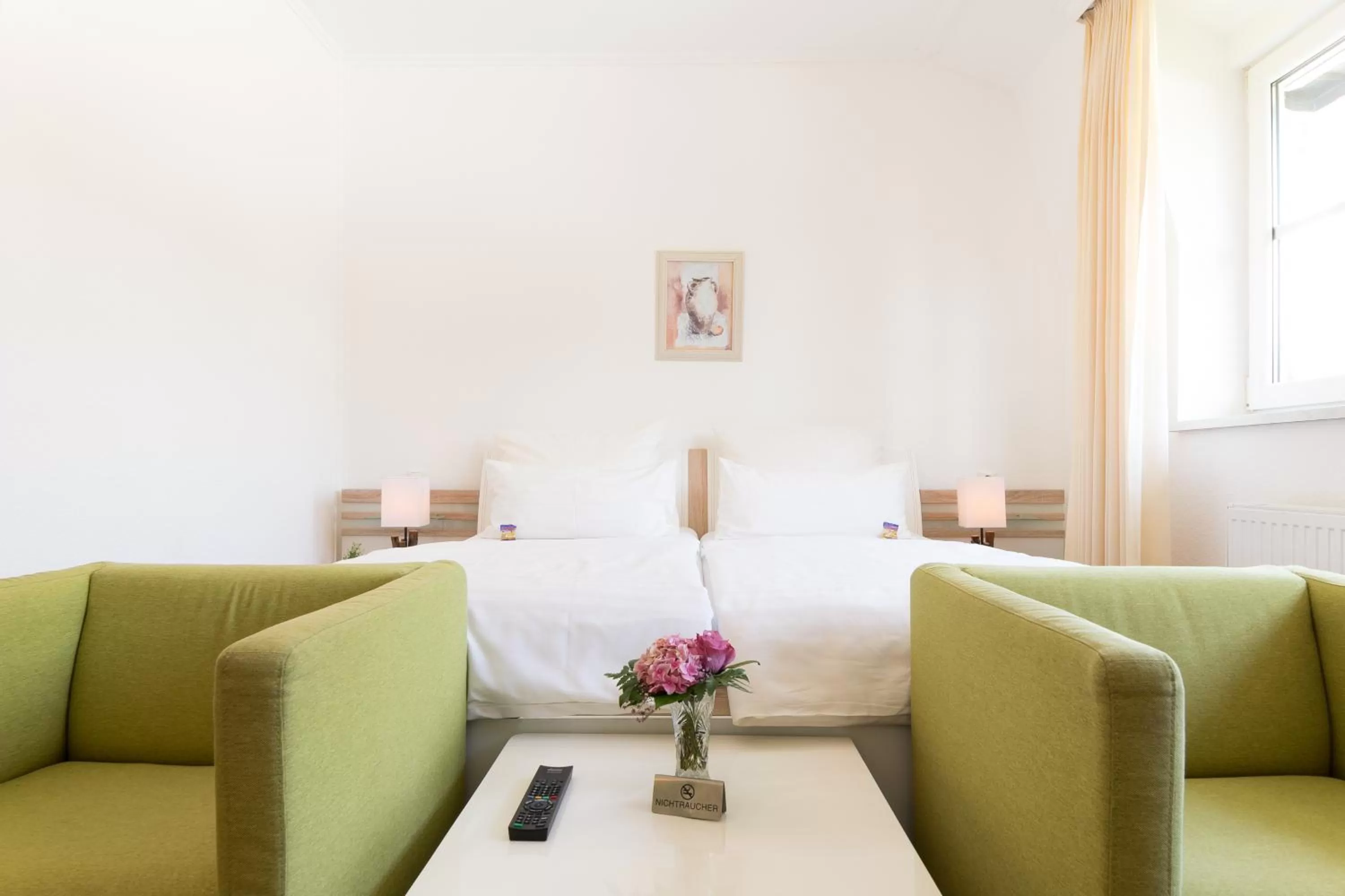 Bed in Hotel zum Kuhhirten