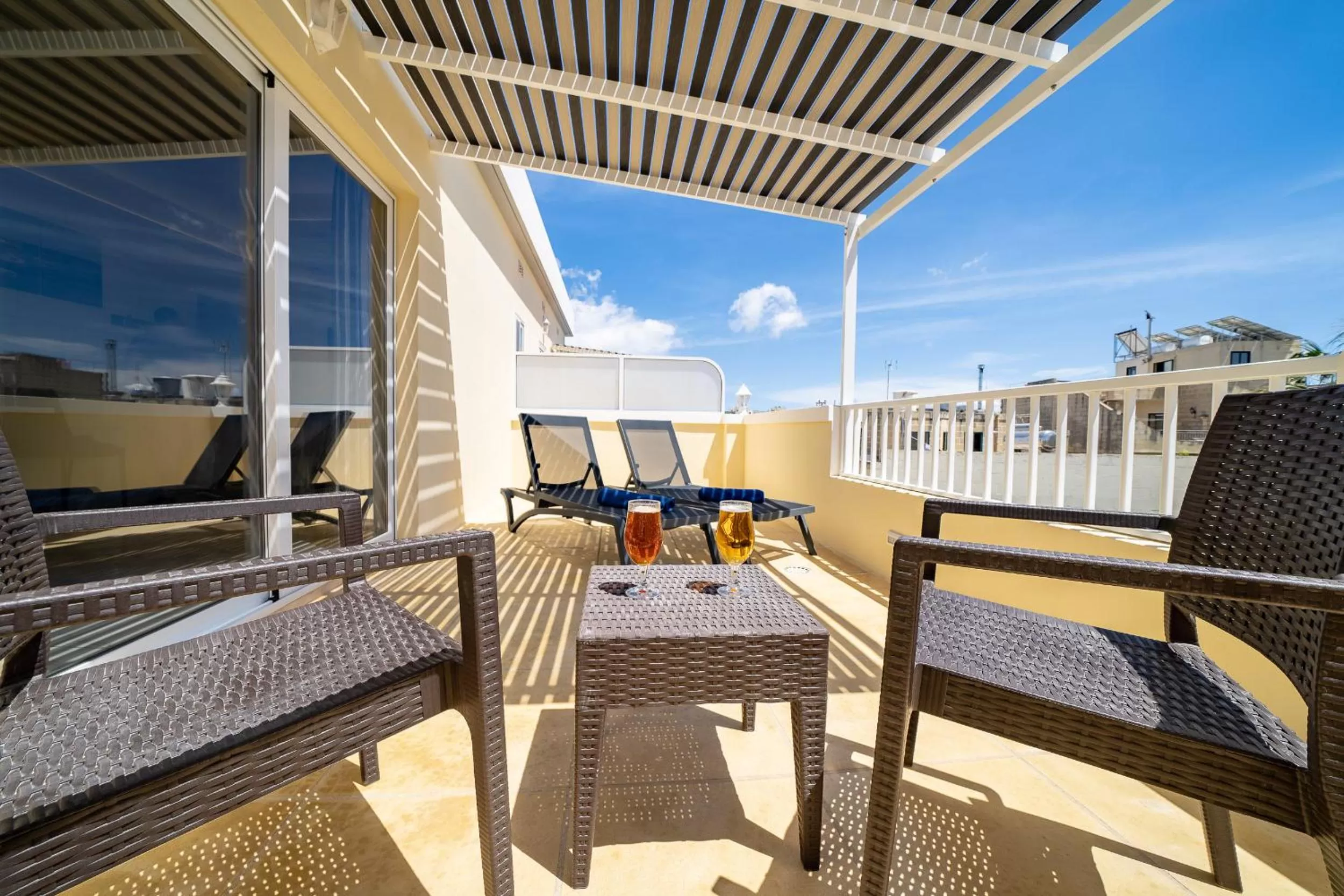 Balcony/Terrace in Il-Logga Boutique Hotel