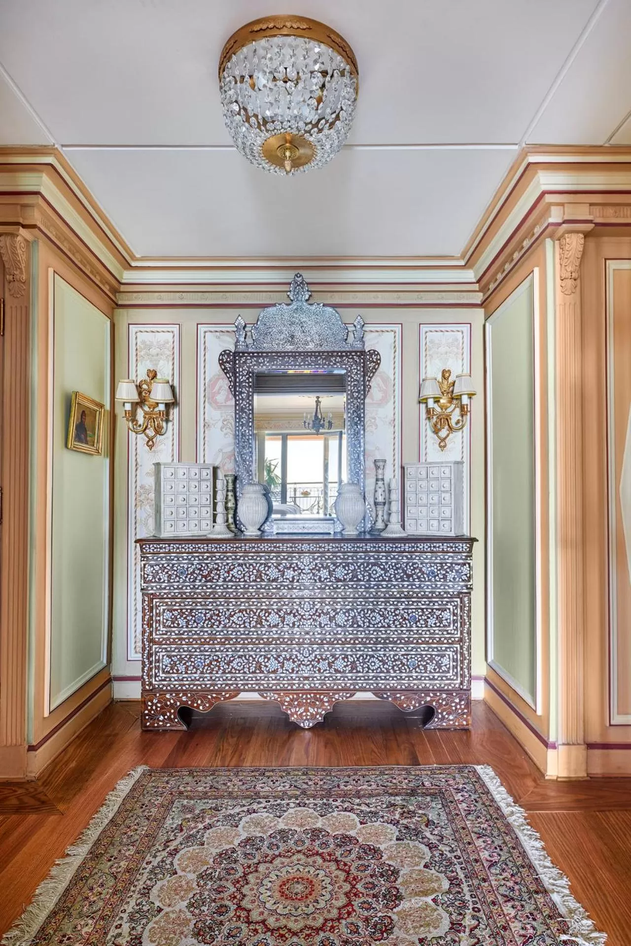 Decorative detail in Four Seasons Hotel Alexandria At San Stefano