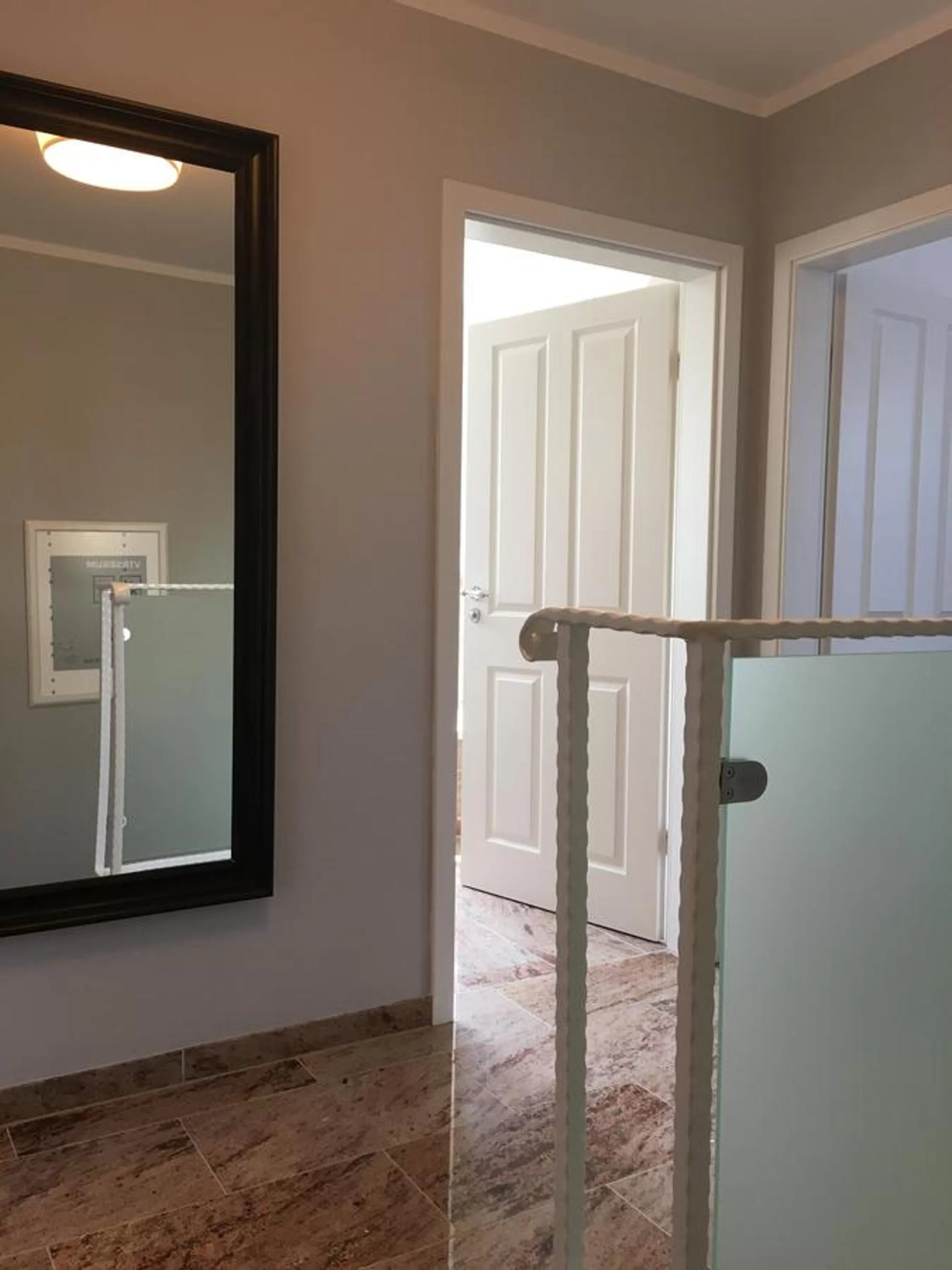 Property building, Bathroom in Merkel Villa Apartamente