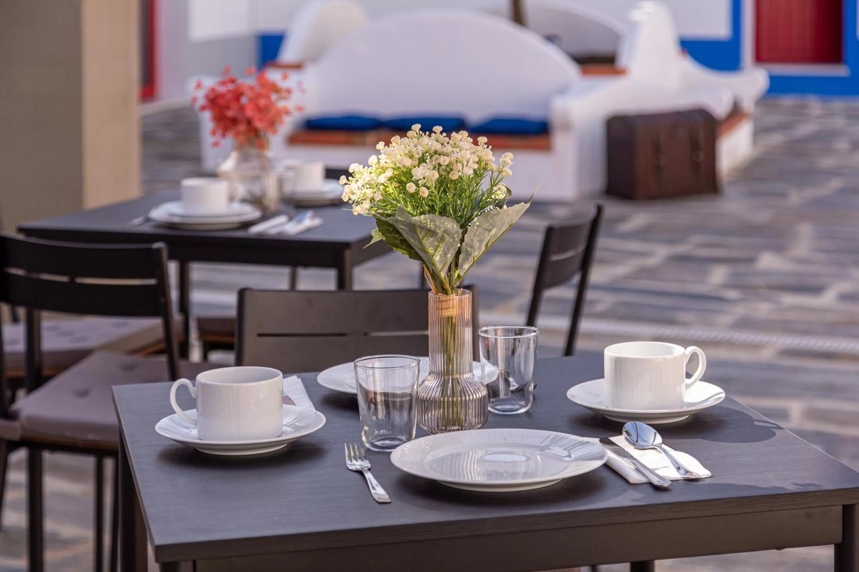 Dining area, Restaurant/Places to Eat in Luxury Palm Suites