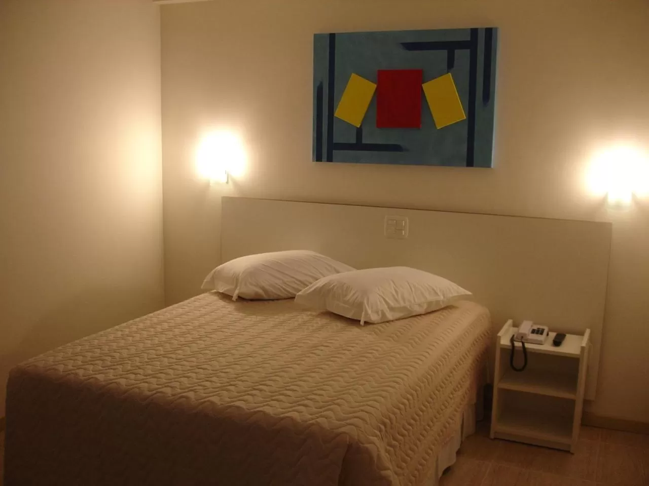 Bed in Hotel Concatto