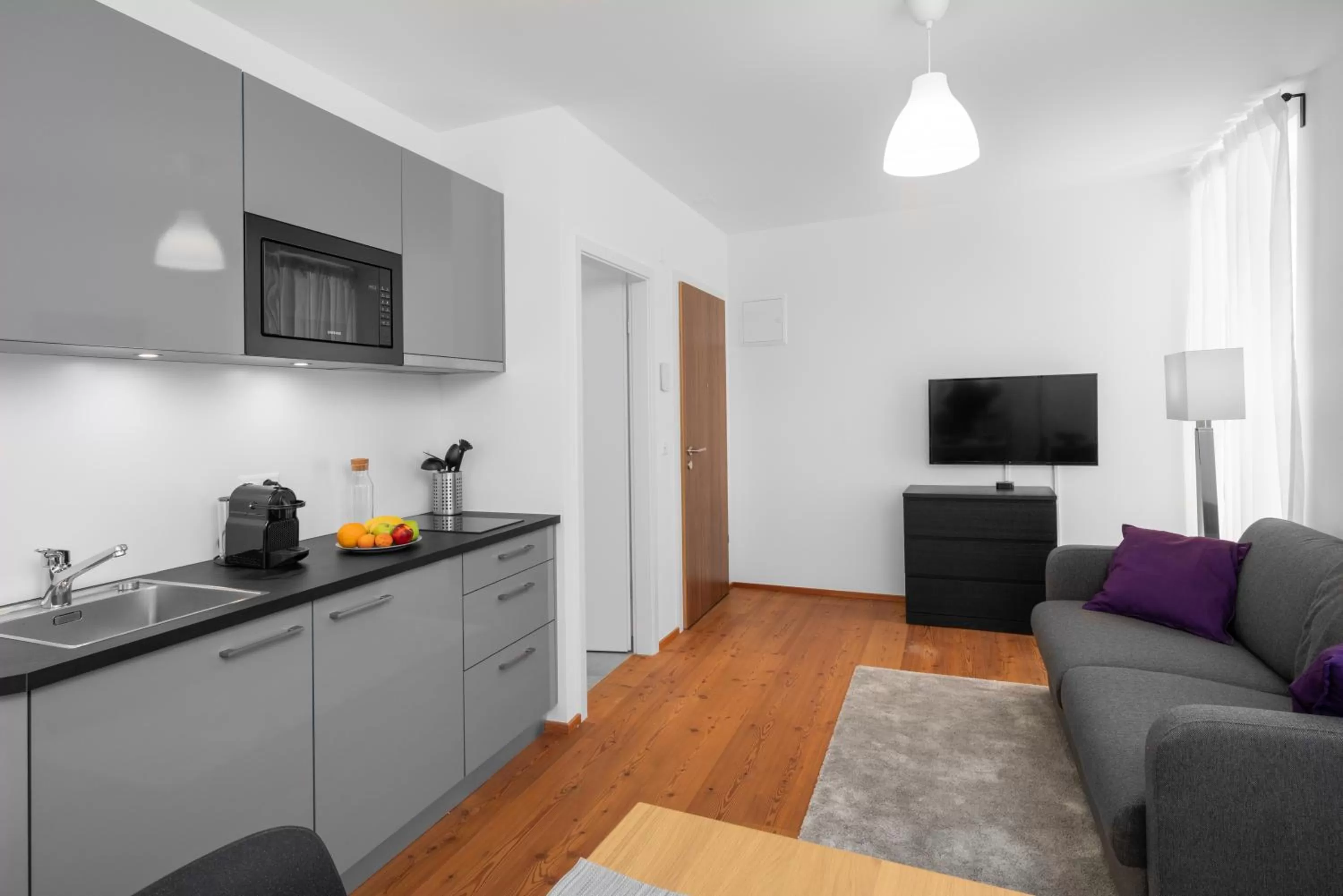 Kitchen/Kitchenette in The Studios Montreux - Swiss Hotel Apartments