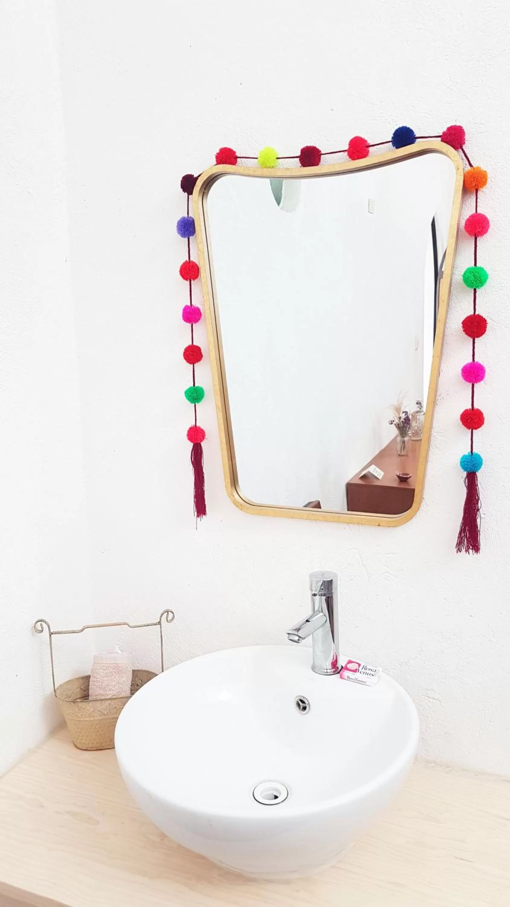Bathroom in Hostal Hoja Santa