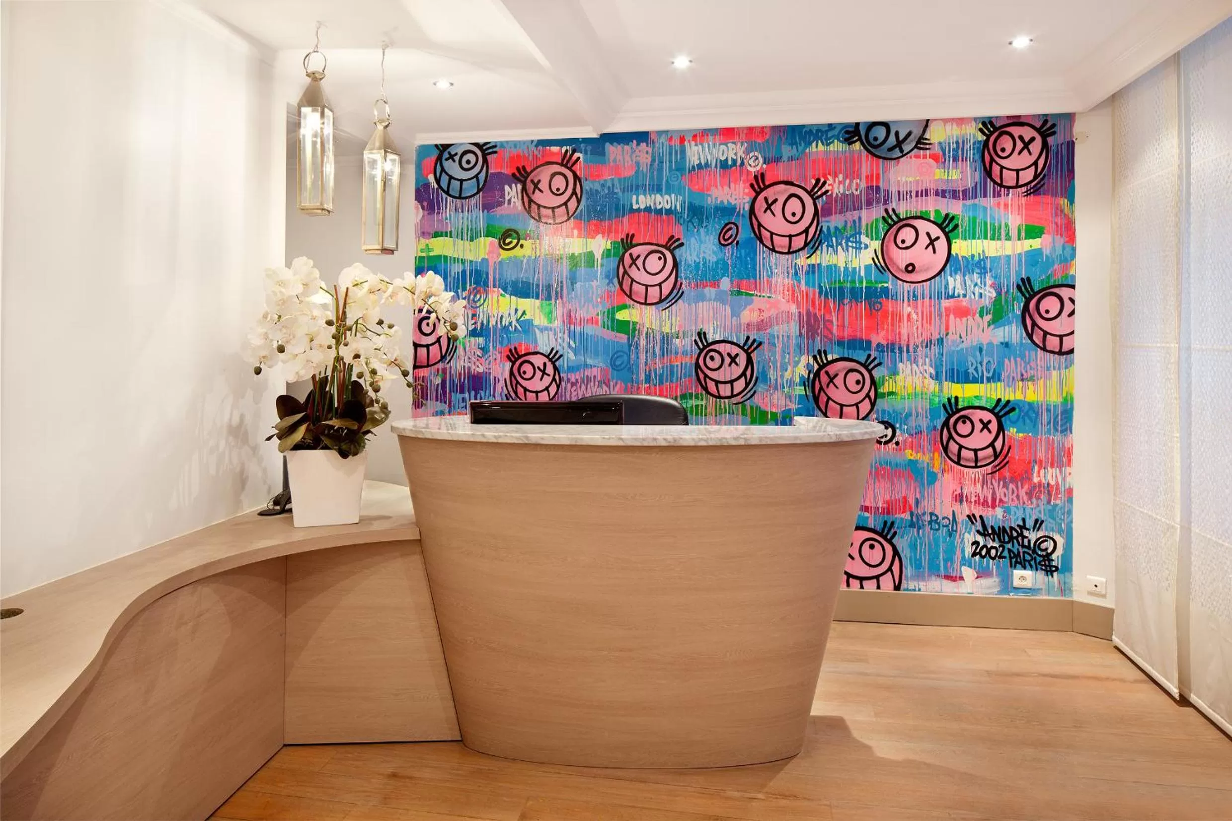 Lobby or reception in Hôtel Mayet