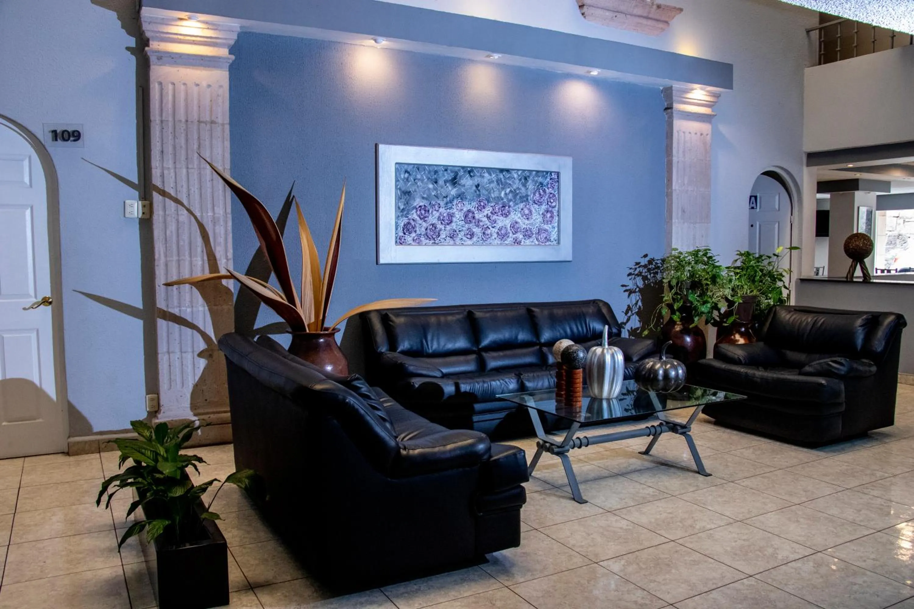 Living room in Hotel Qualitel Plus