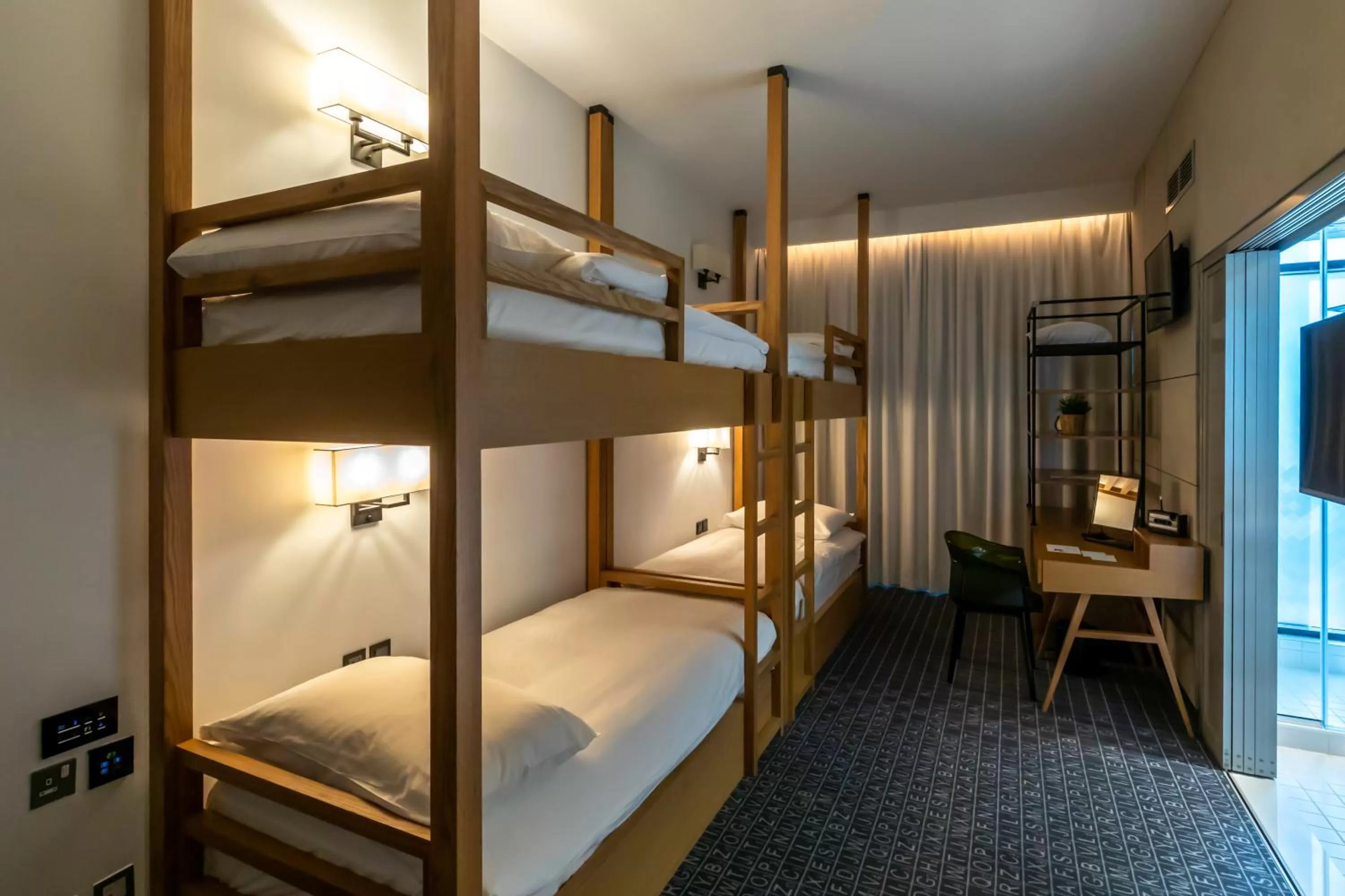 bunk bed, Bed in Studio One Hotel