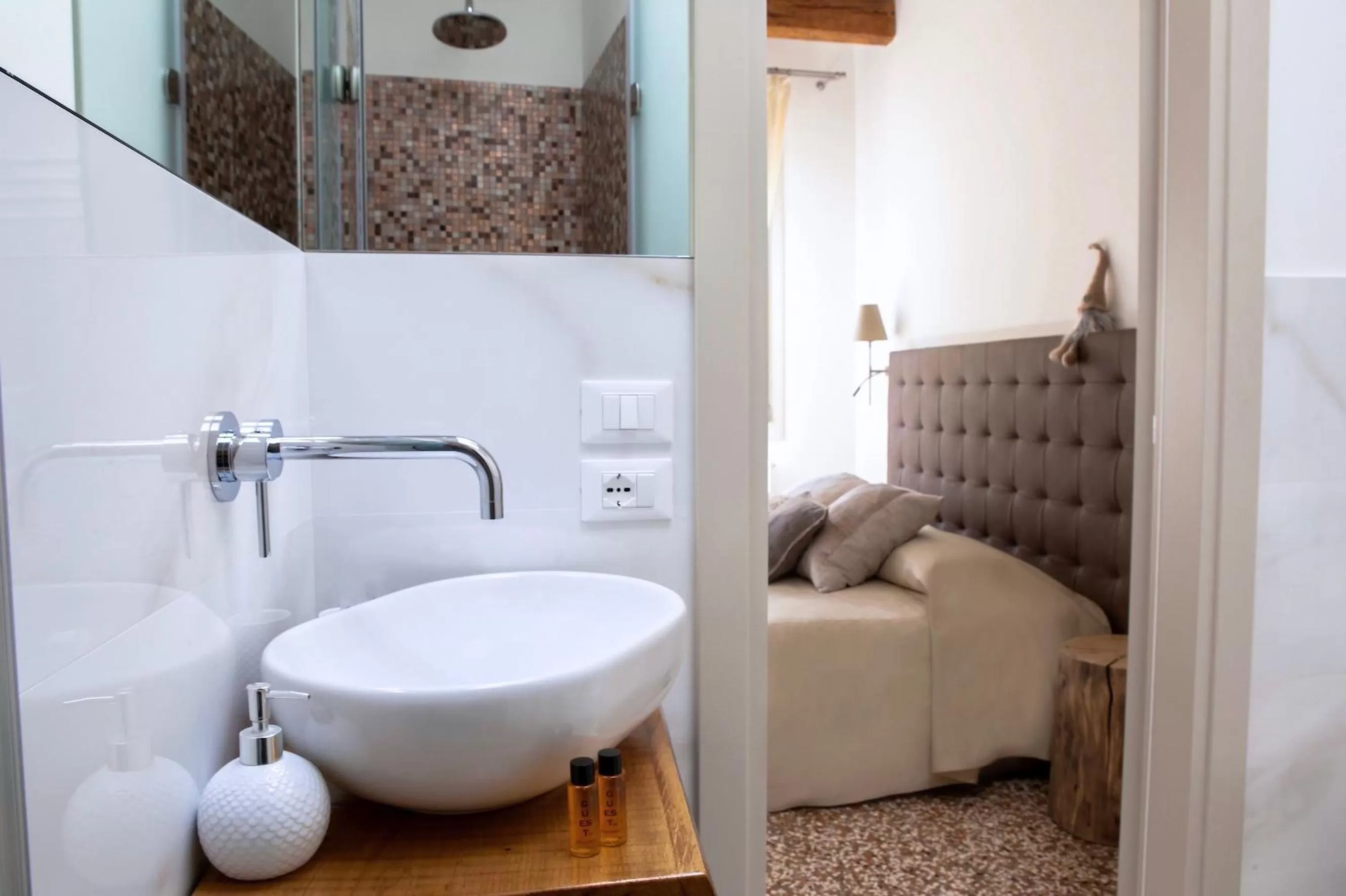 Bathroom in B&B Al Pozzo di Luce