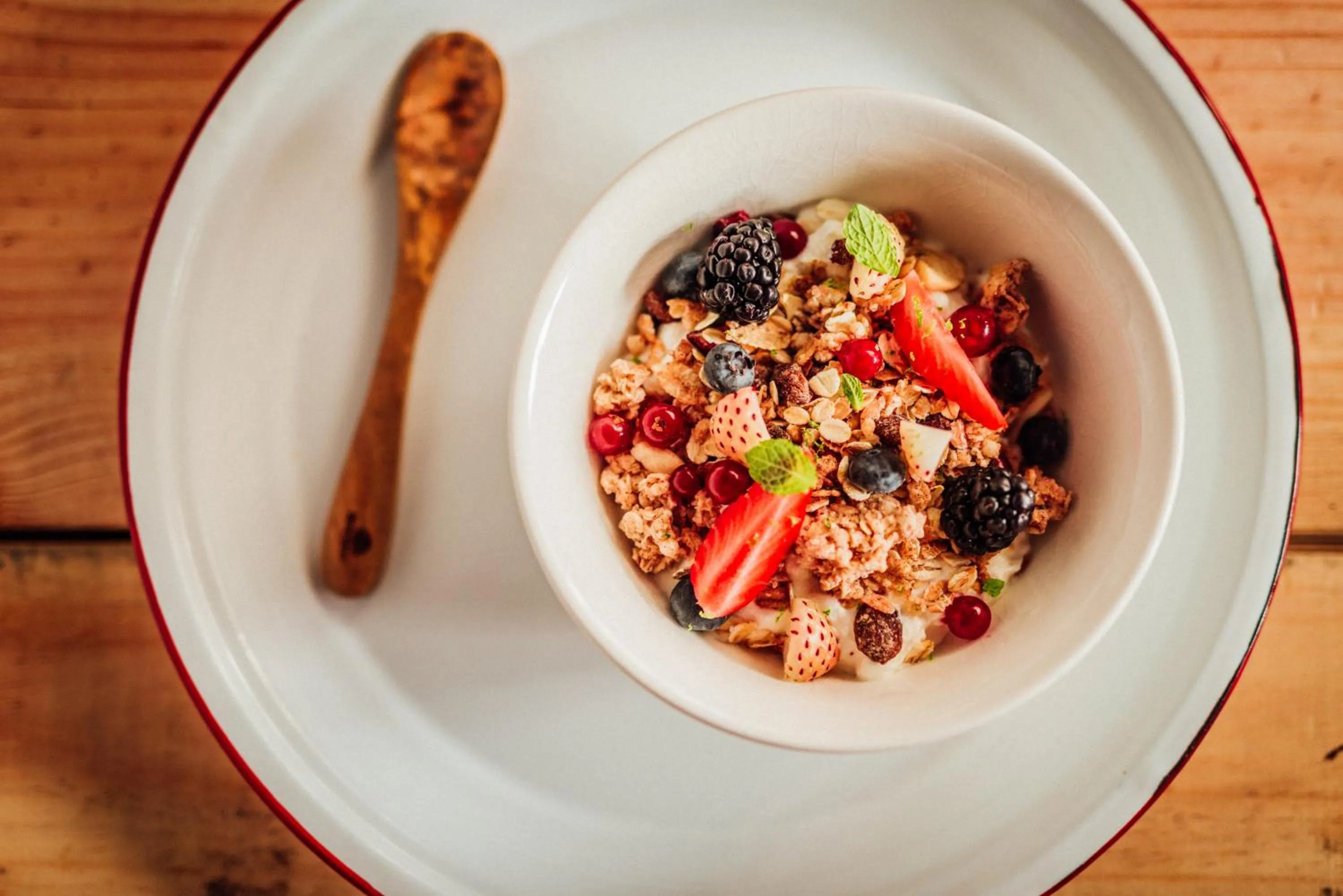 Food close-up in Radisson RED Brussels