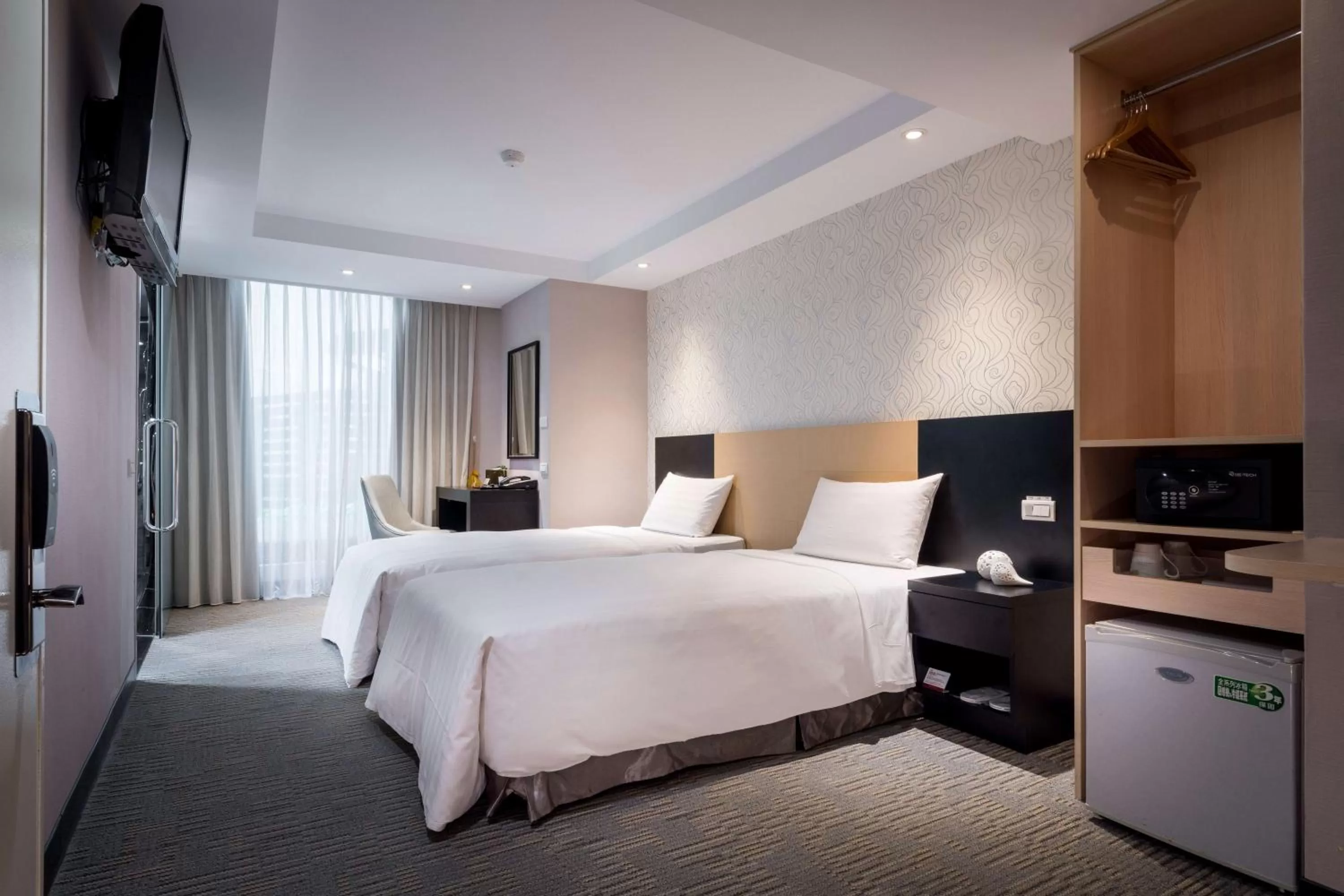 Photo of the whole room, Bed in 台北碧瑤飯店 Hotel B