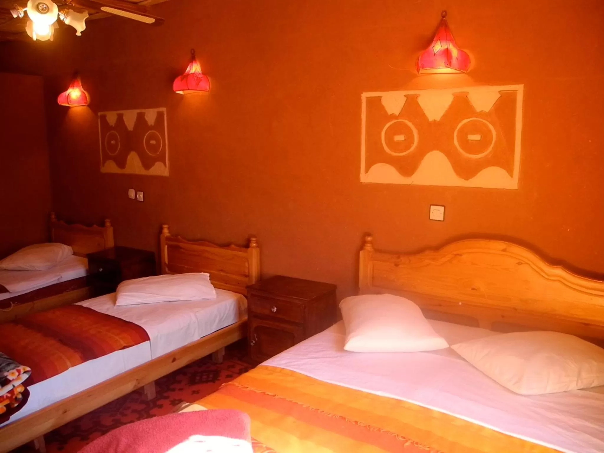 Bed in Maison d'Hôte Valentine