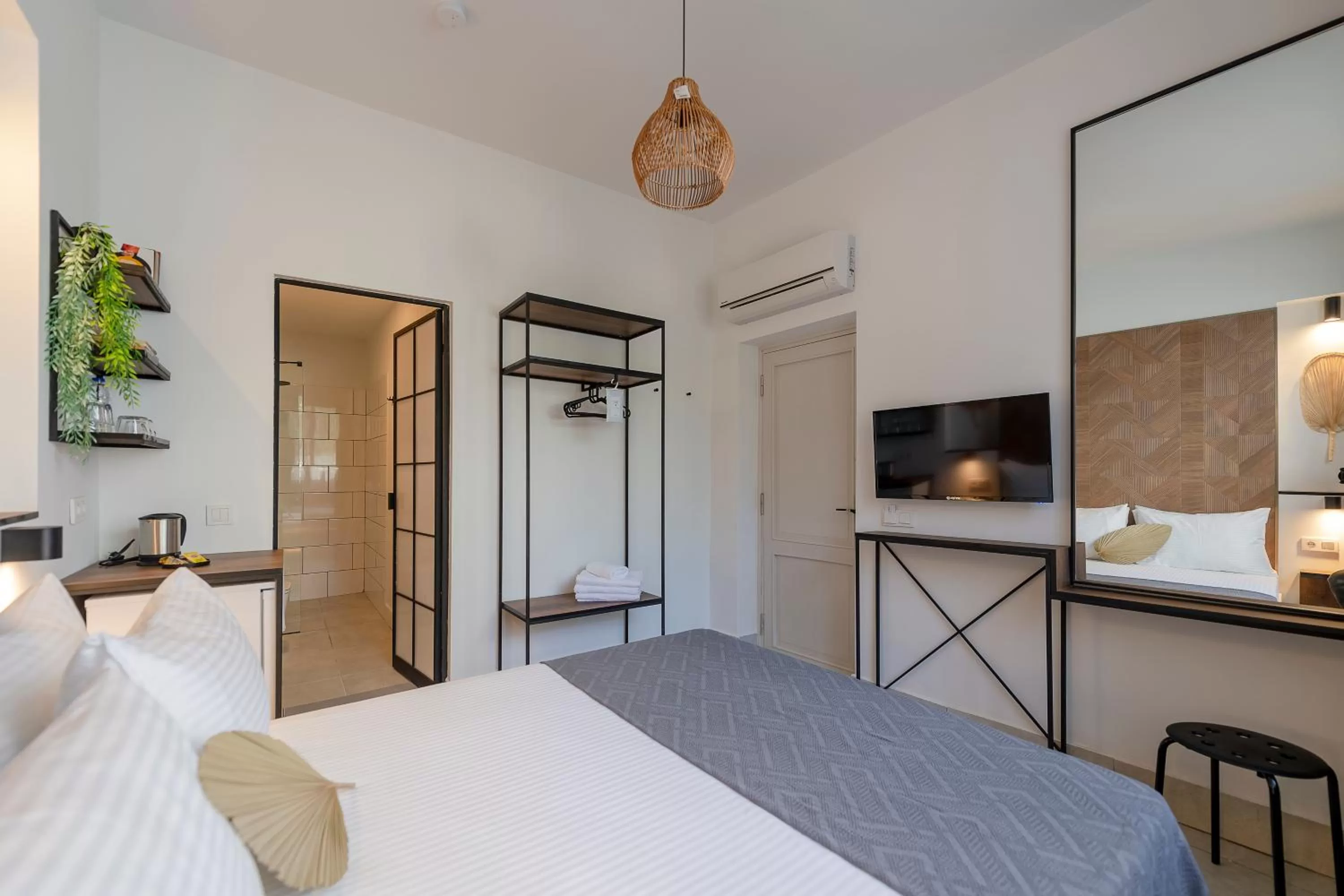 Bed in The Easy Rooms Terrace