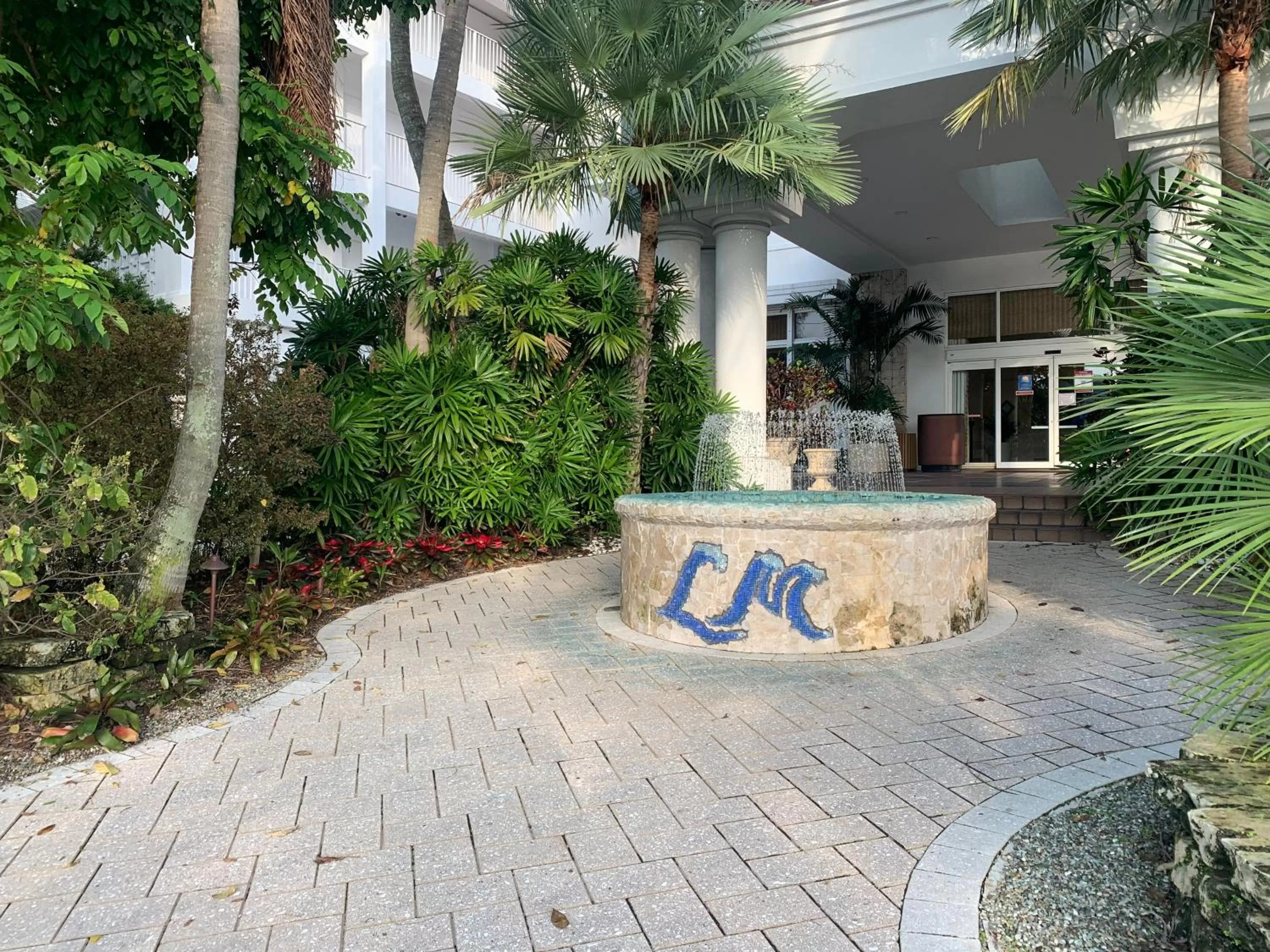 Facade/entrance in The Lago Mar Beach Resort and Club