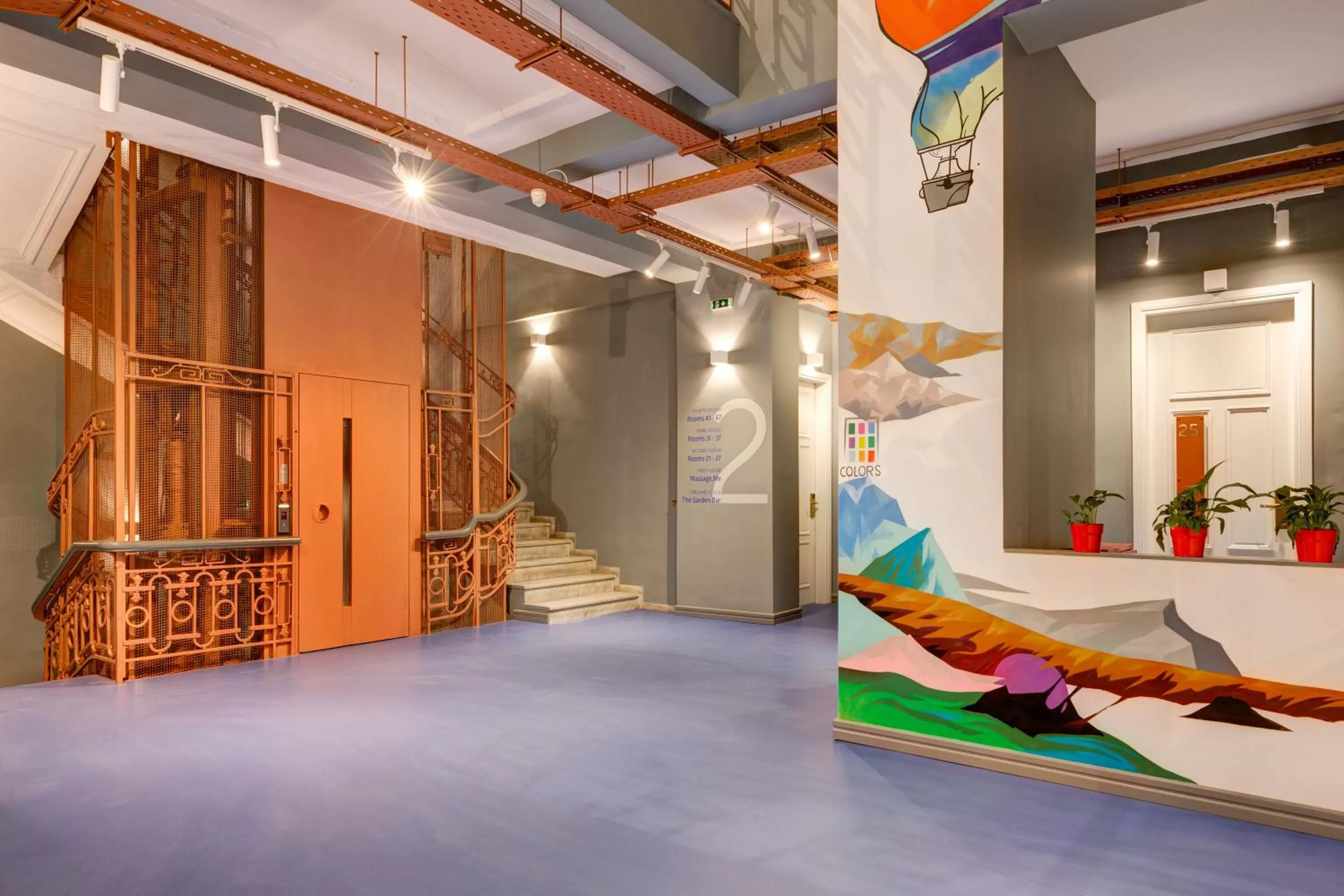 Bird's eye view in Colors Urban Hotel Thessaloniki