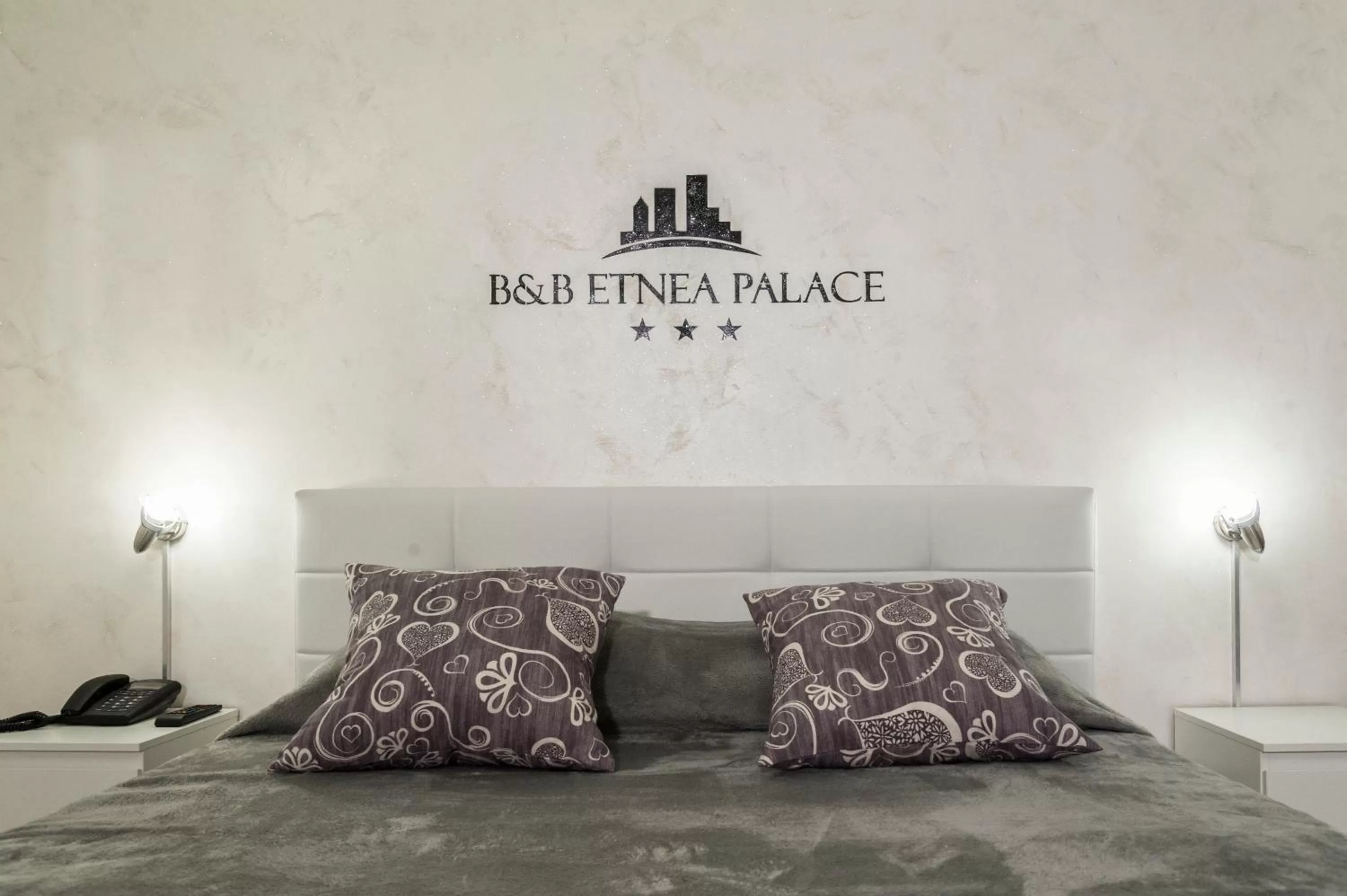 Bedroom, Bed in B&B Etnea Palace