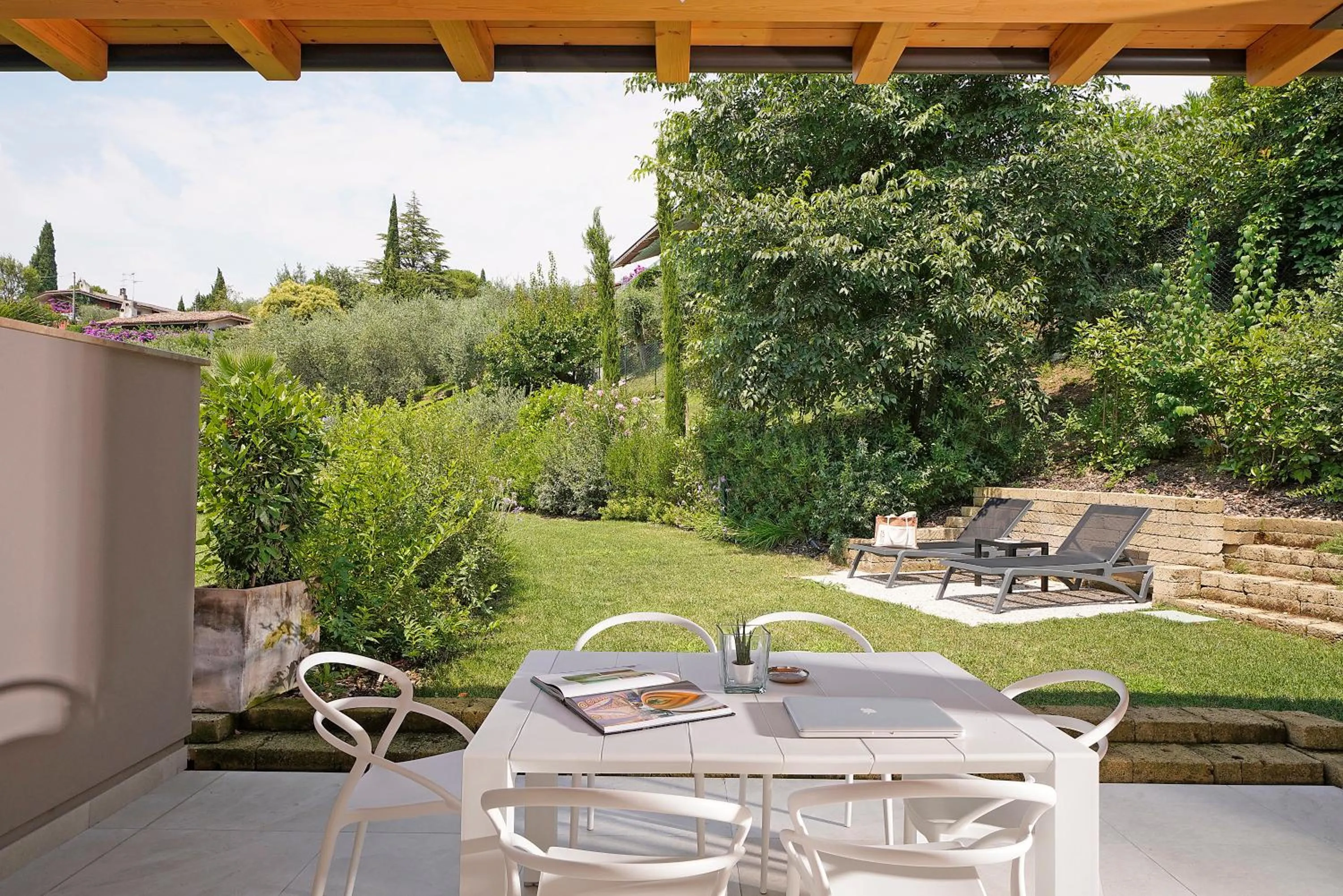 Garden in Lamasu RioVerde - Lago di Garda