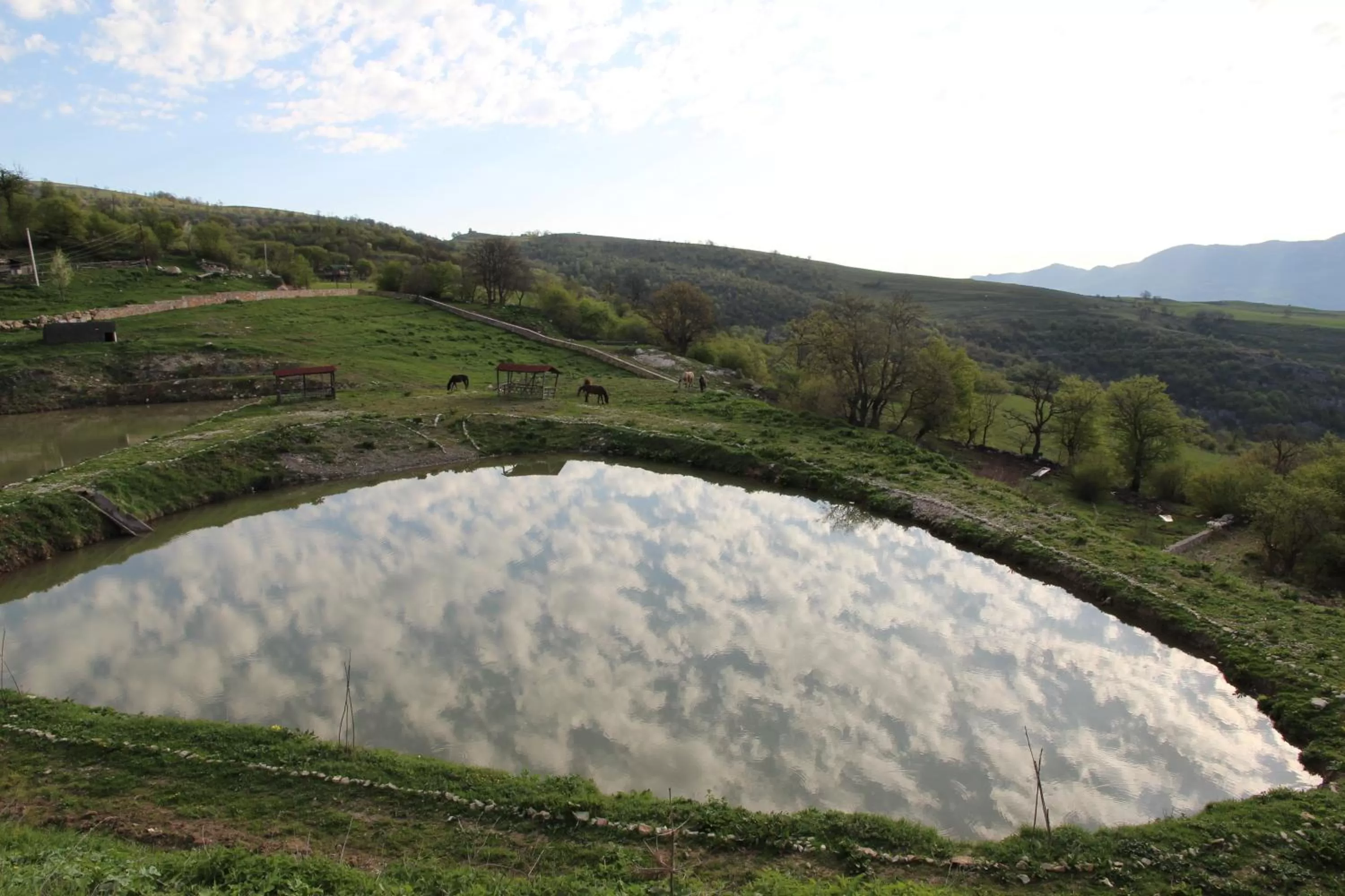 Lake view, Natural Landscape in Apaga Resort