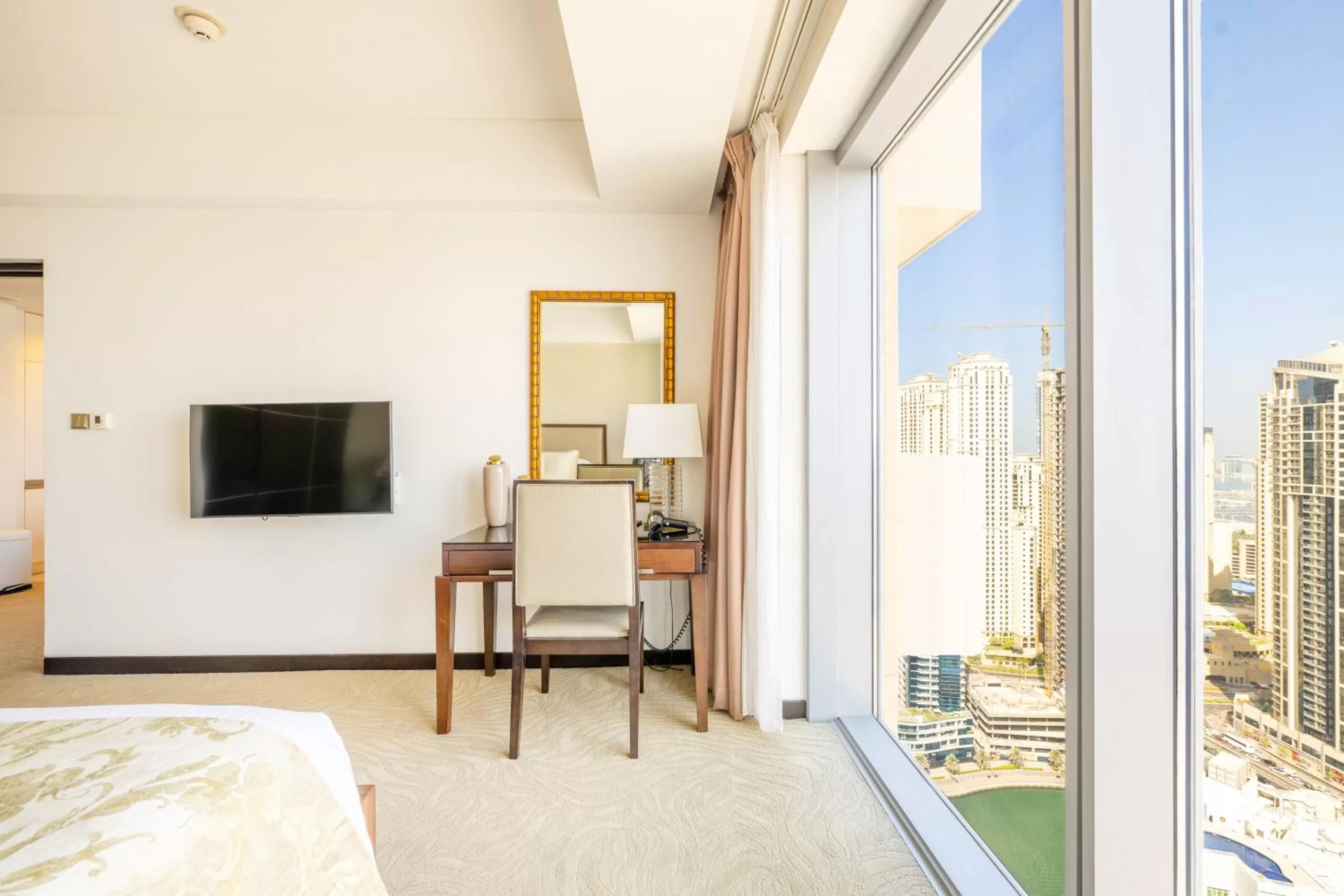 Bedroom in Emaar Residences Dubai Marina by Qstay - formerly Address Dubai Marina