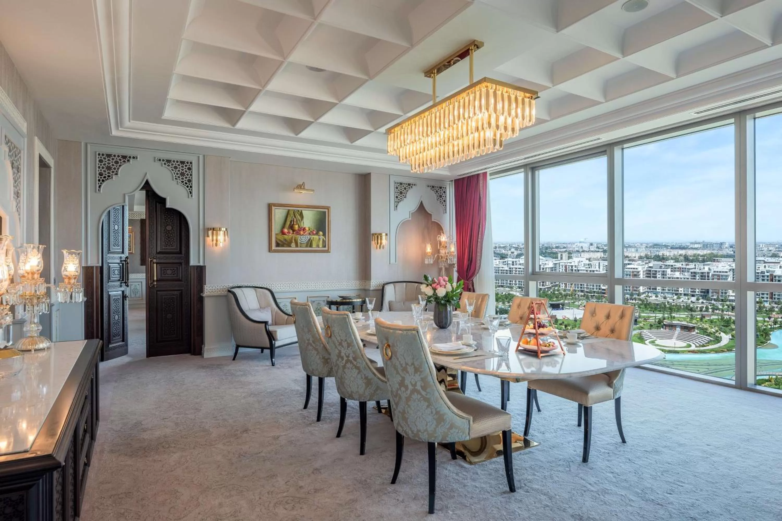 Living room in Hilton Tashkent City