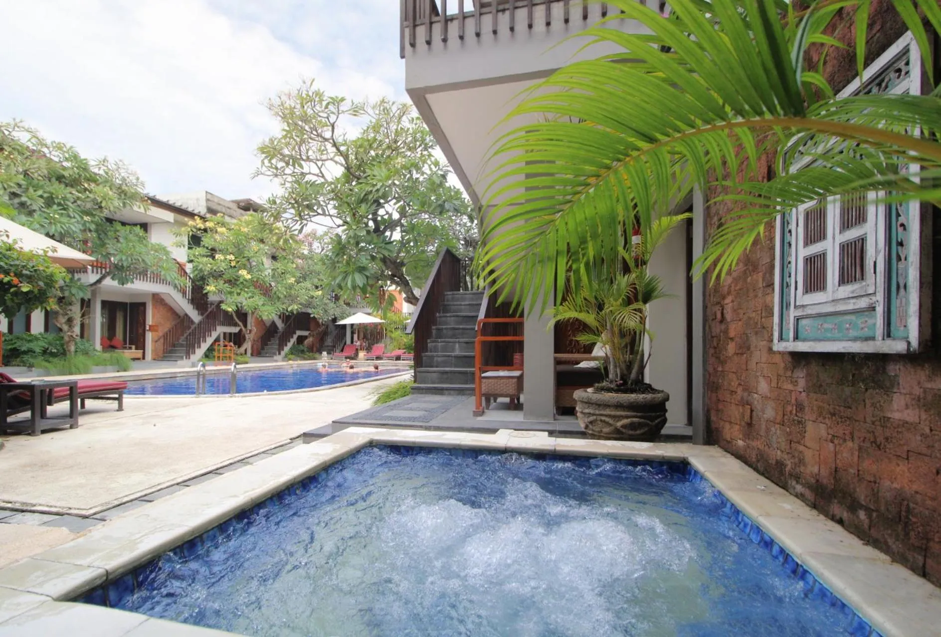 Property building in Rama Garden Hotel Bali