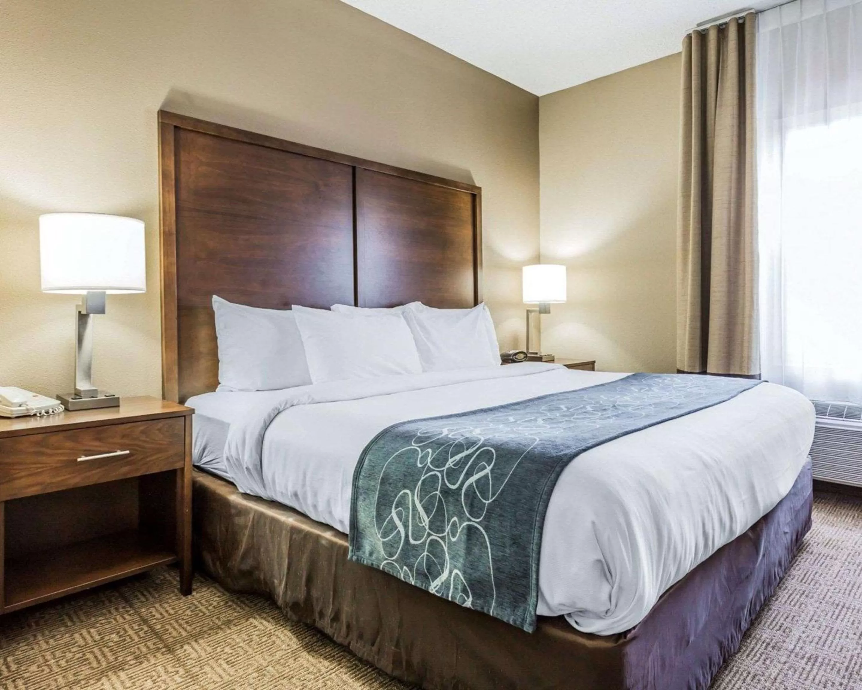 Photo of the whole room, Bed in Comfort Suites at Isle of Palms Connector